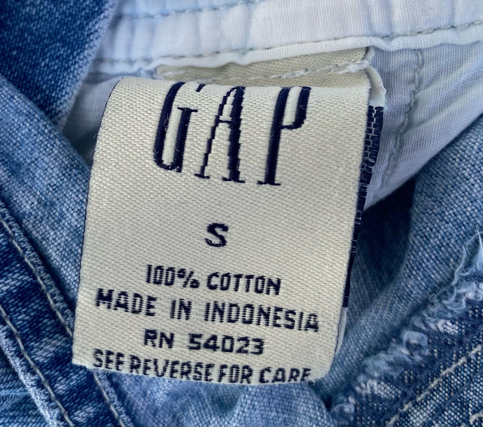 Gap Y2K GAP Denim Jean Utility Distressed Overalls Womens Small Size 30" / US 8 / IT 44 - 5 Thumbnail