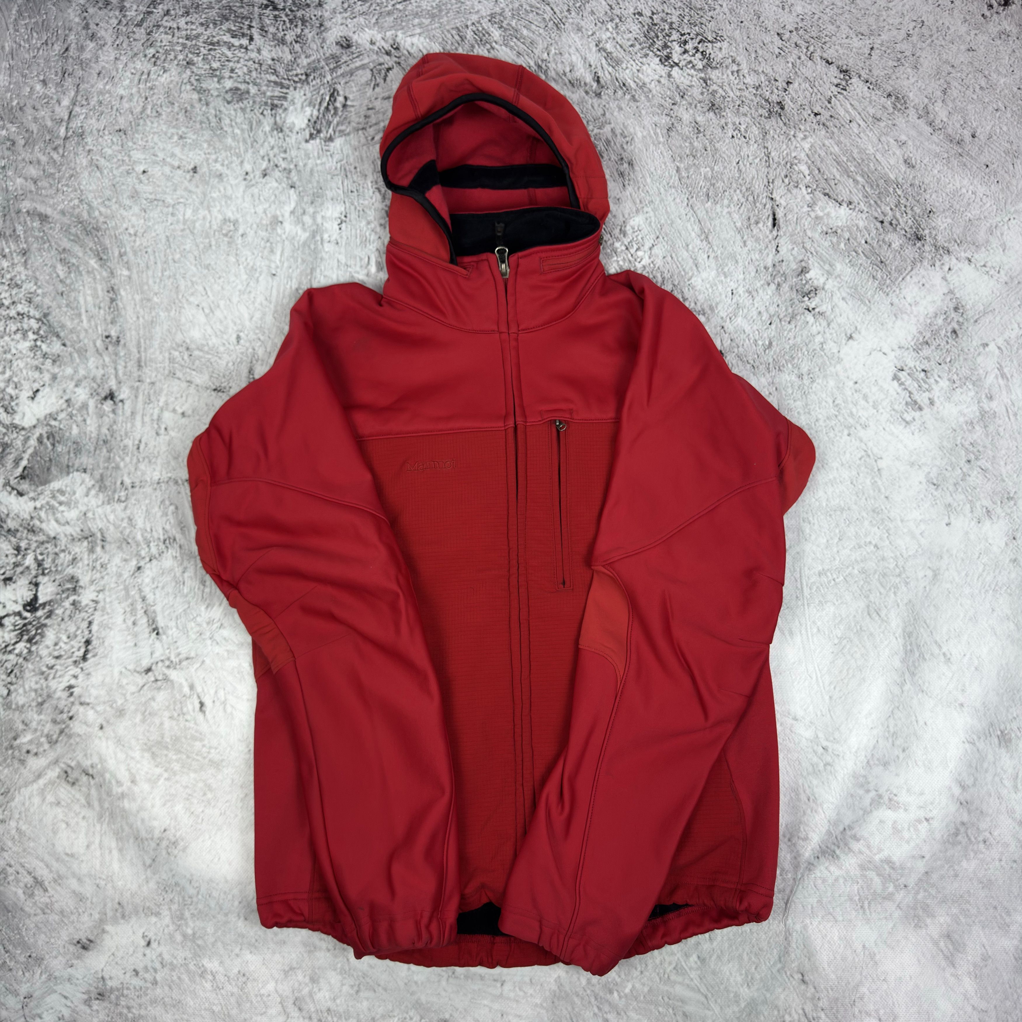 Marmot Marmot Men's Red Stretch Full Zip Windstopper Jacket Small Size US S / EU 44-46 / 1 - 1 Thumbnail