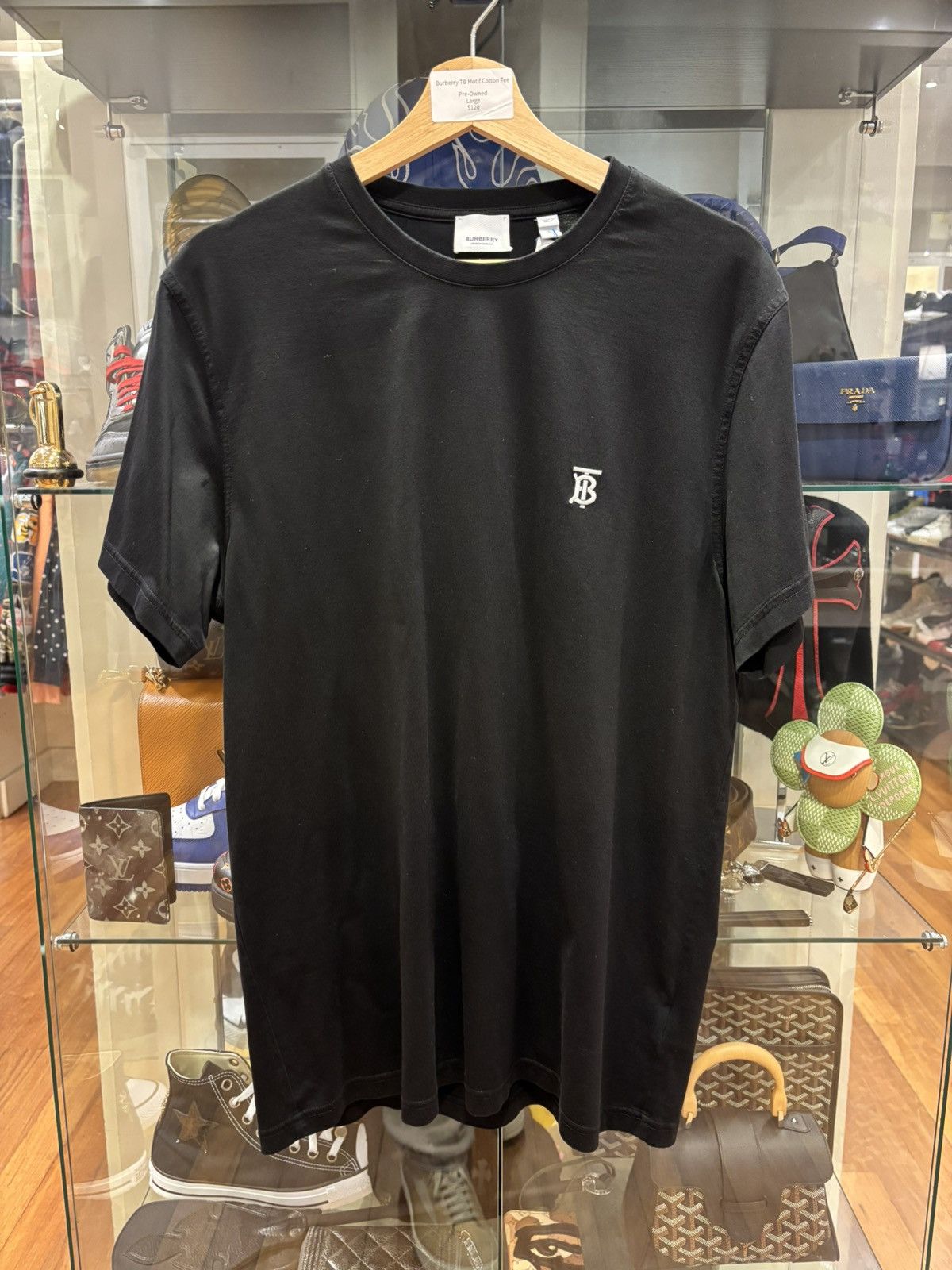 Burberry Burberry TB Motif Cotton Tee Size US L / EU 52-54 / 3 - 1 Thumbnail