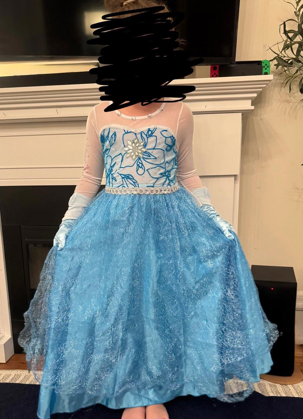 Other Frozen Elsa dress, size 6-8 years Size ONE SIZE - 1 Thumbnail