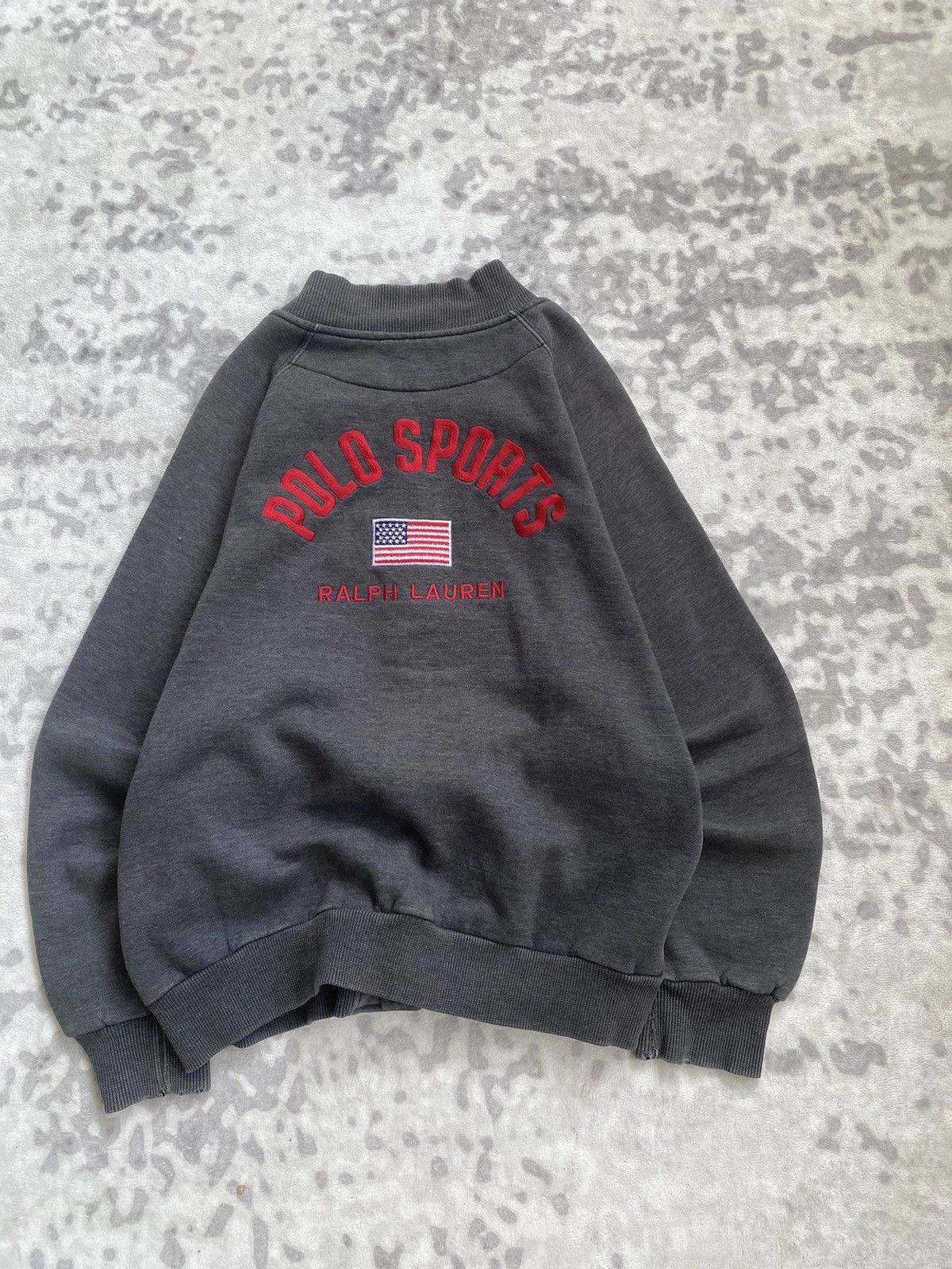 Polo Ralph Lauren 1980s POLO SPORT RALPH LAUREN VARSITY USA Size US M / EU 48-50 / 2 - 10 Thumbnail