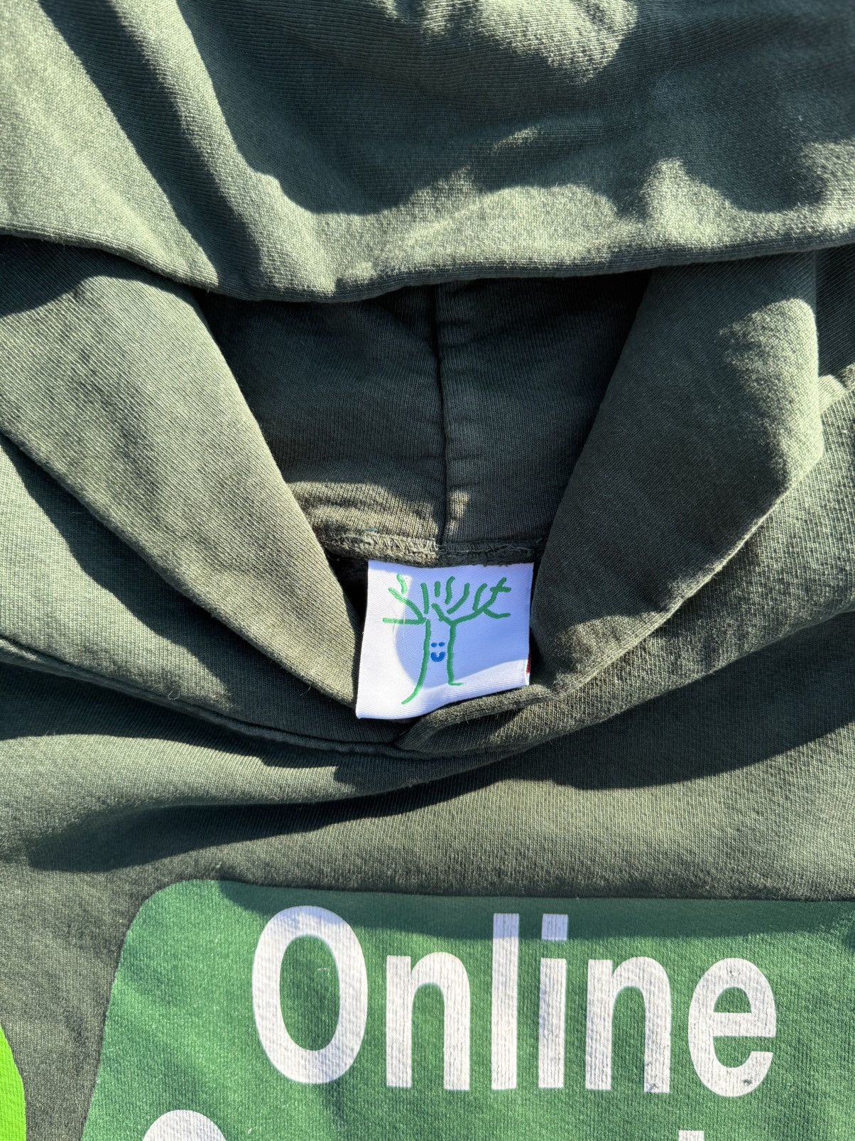 Online Ceramics Online Ceramics Frog Forest Green Hoodie Size US XL / EU 56 / 4 - 3 Thumbnail