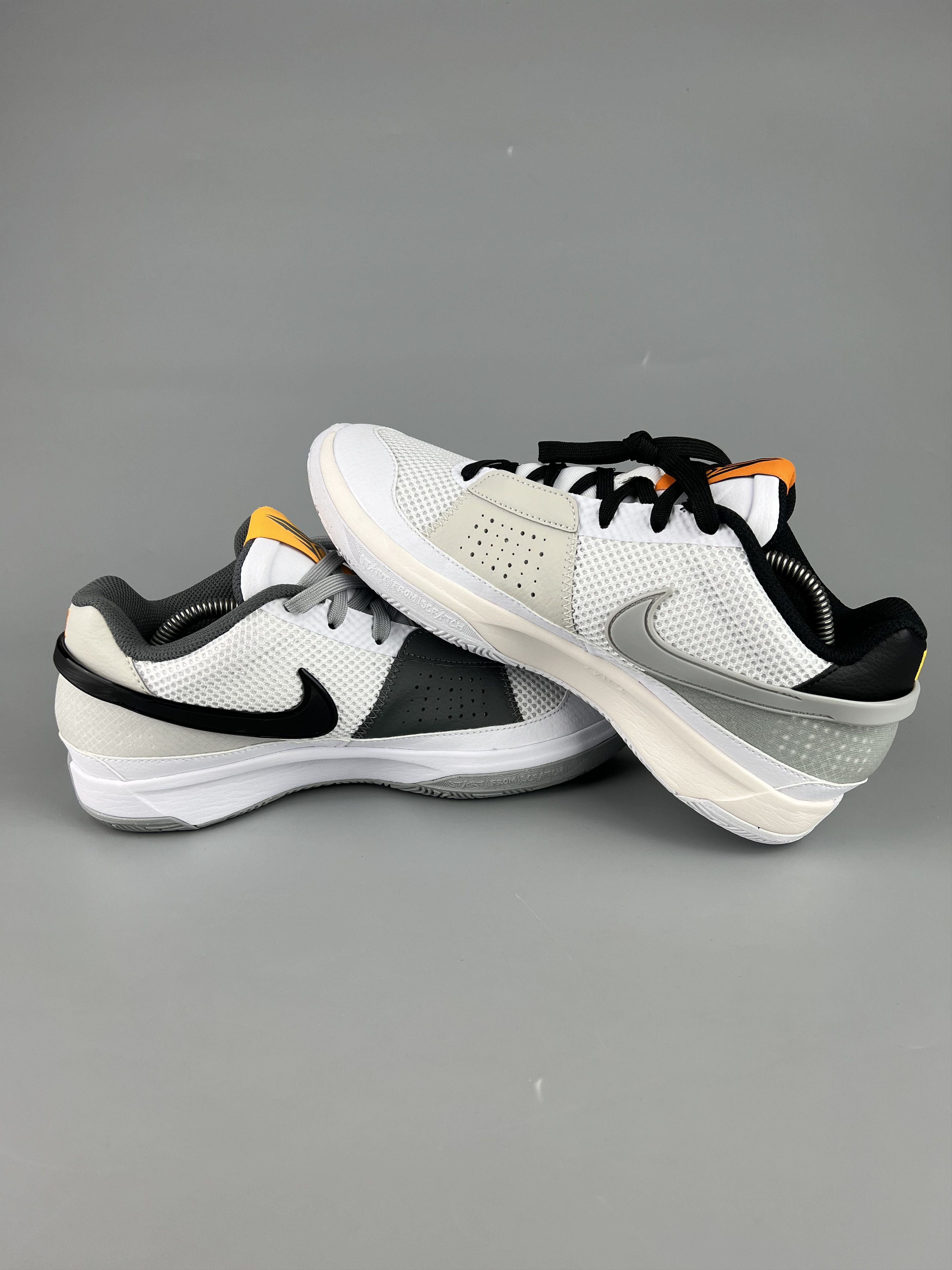 Nike Nike Ja 1 White Light Smoke Grey Basketball Shoes Size US 8 / EU 41 - 5 Thumbnail