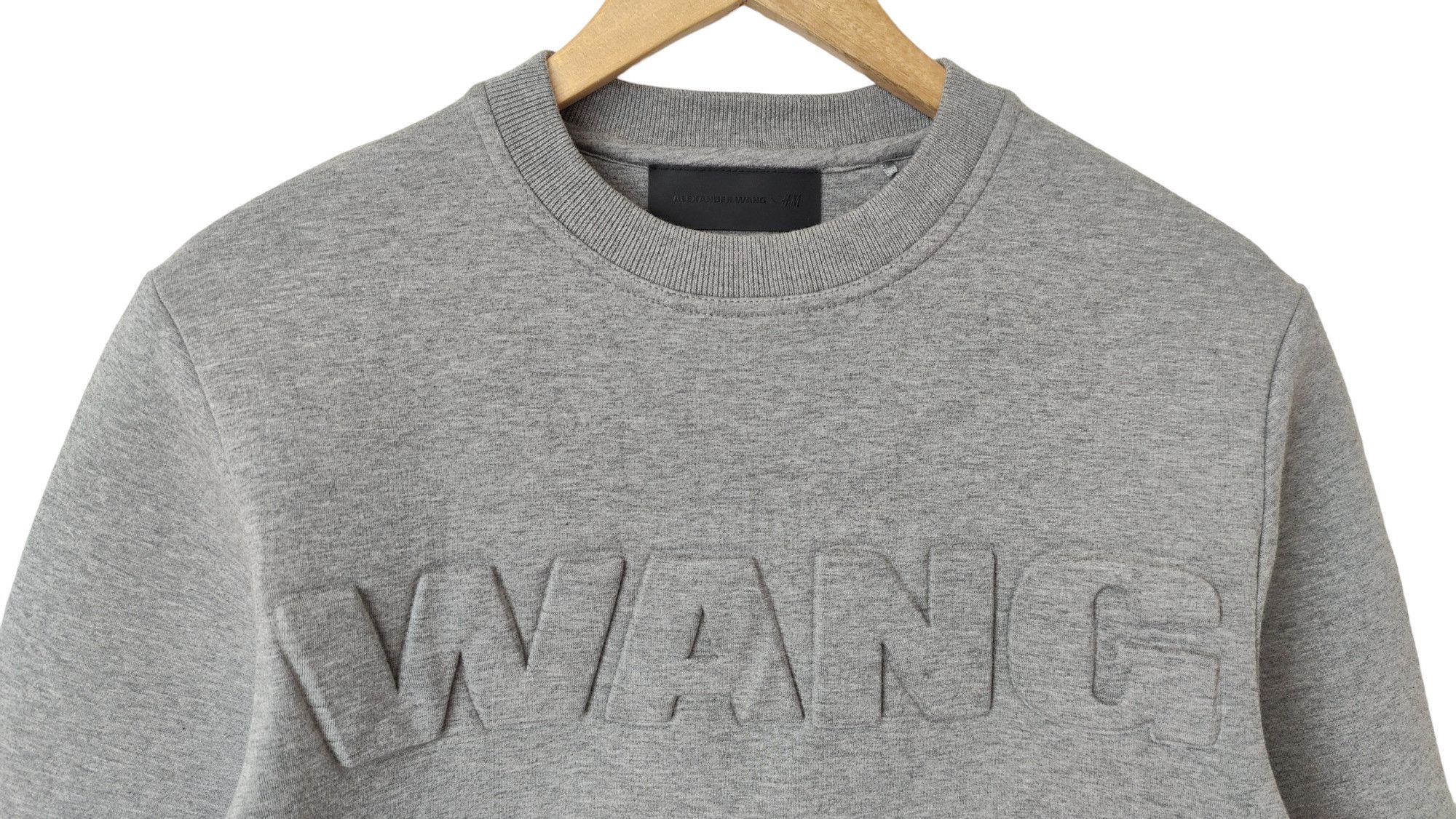 Alexander Wang × H&M Alexander Wang x H&M Neoprene Scuba Sweatshirt Crewneck Size US M / EU 48-50 / 2 - 2 Thumbnail