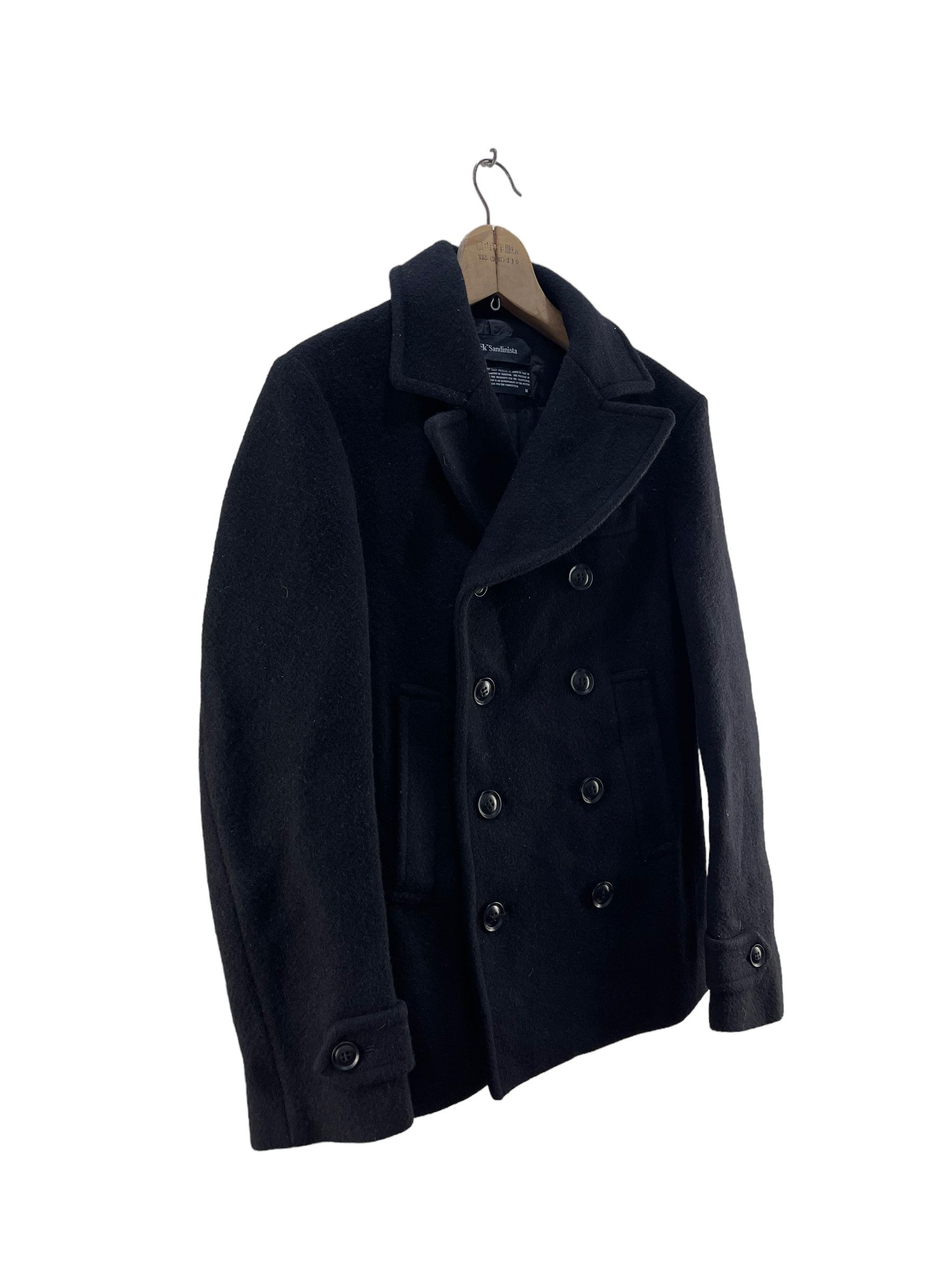 Sandinista MFG Sandinista Black Wool Jacket Size US M / EU 48-50 / 2 - 4 Thumbnail