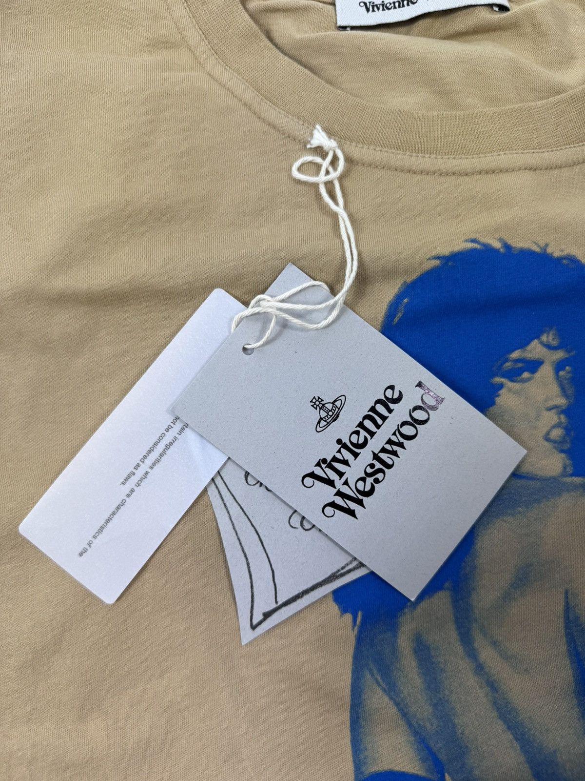 Vivienne Westwood GRAPHIC PRINT OVERSIZED NUDE T-SHIRT Size US XXL / EU 58 / 5 - 6 Thumbnail
