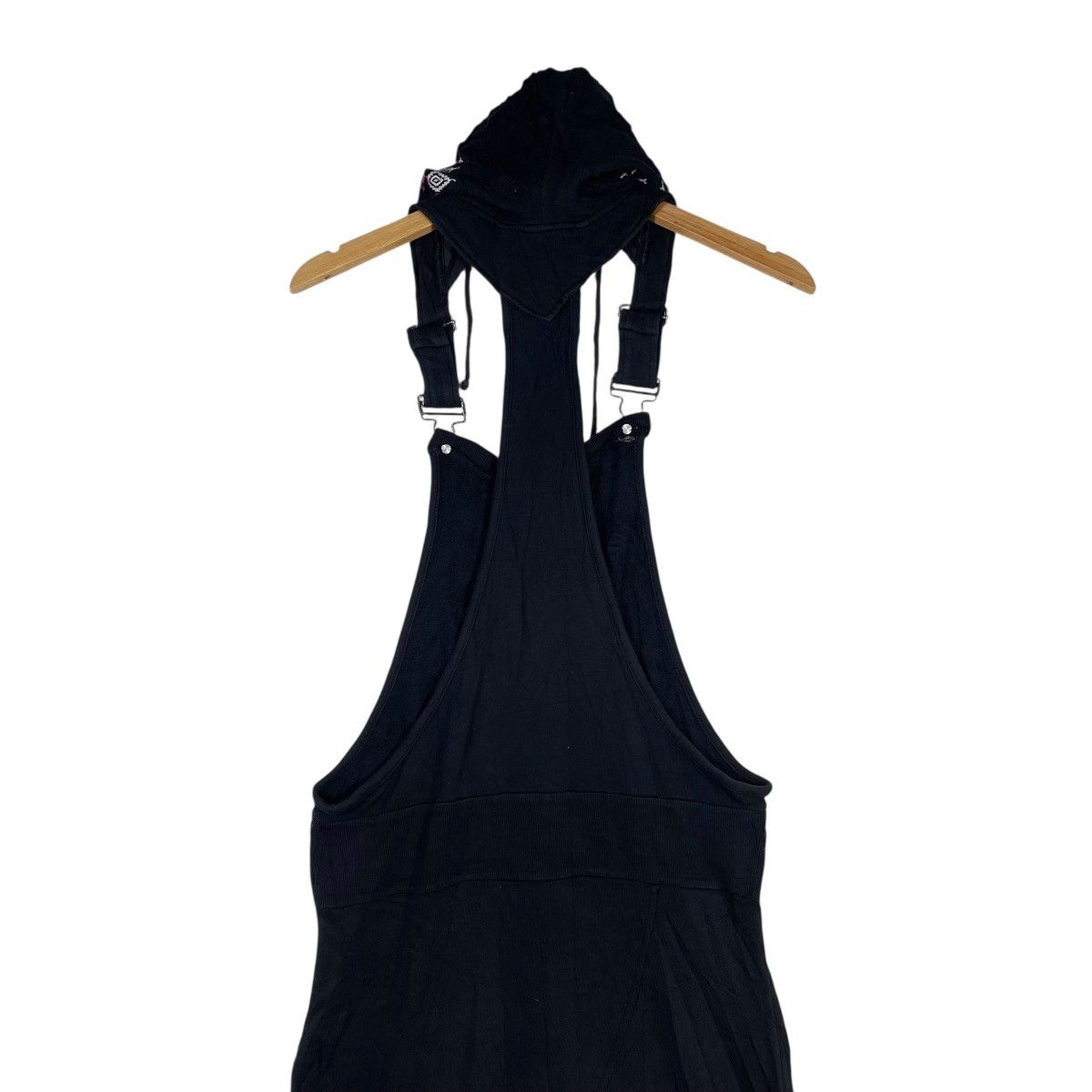 Ocean Pacific Ocean Pacific OP Sunwear Hooded Overall Dress Black Tribal Size 32" / US 10 / IT 46 - 8 Thumbnail
