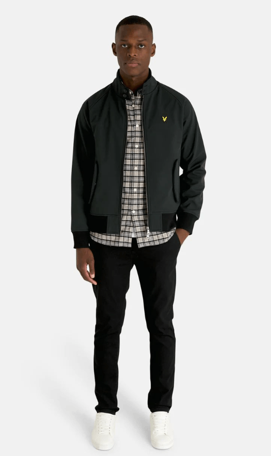 Lyle & Scott LYLE & SCOTT SOFTSHELL ARRINGTON JACKET JET BLACK Size M Size US M / EU 48-50 / 2 - 2 Thumbnail