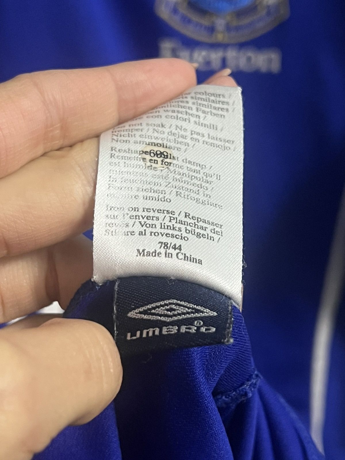 Umbro Rare Vintage Soccer Jersey Everton 08-09’e Umbro Size US M / EU 48-50 / 2 - 9 Thumbnail
