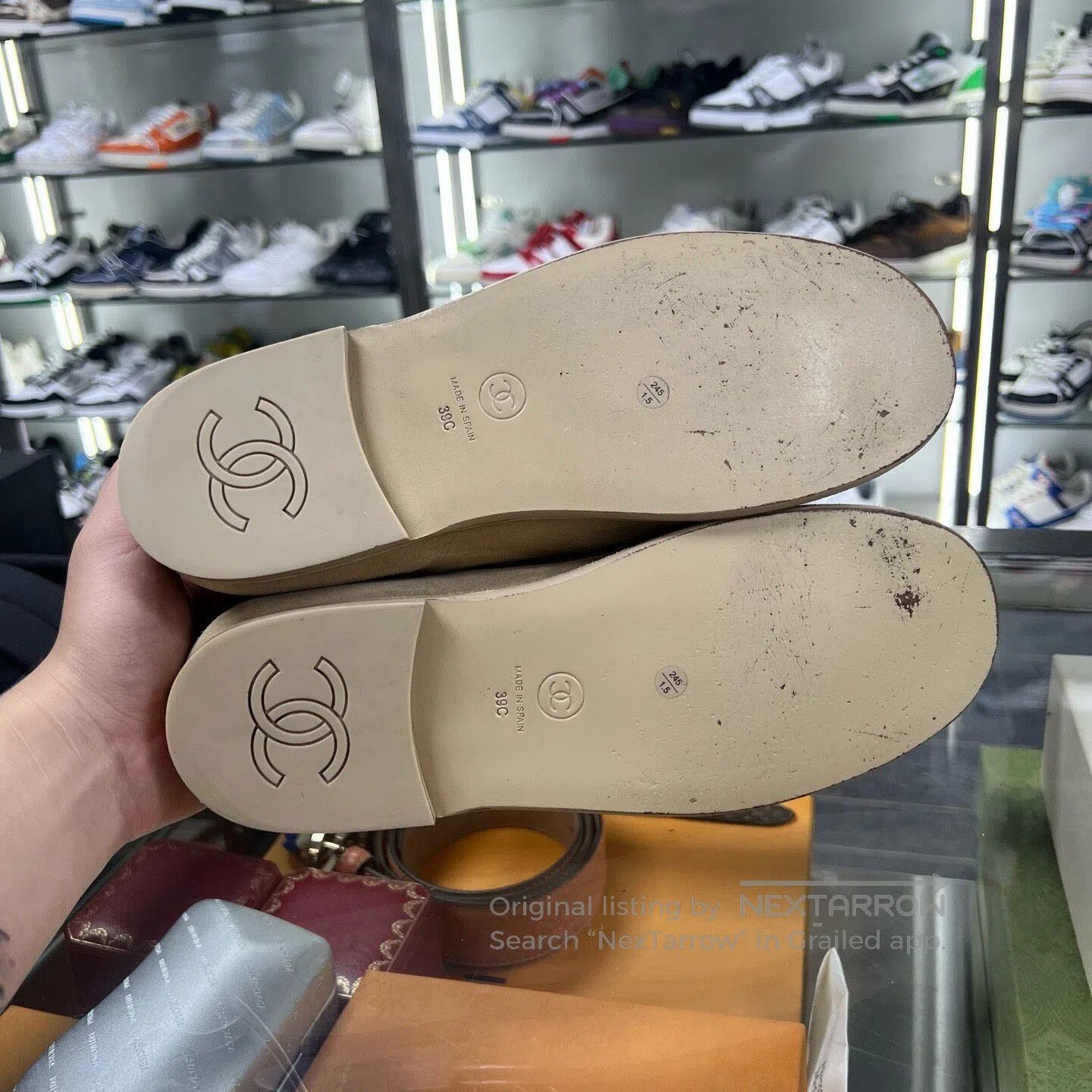 Chanel Chanel 24K Teddy Bear Fur Momo Lefu Shoes Size US 8.5 / IT 38.5 - 6 Thumbnail