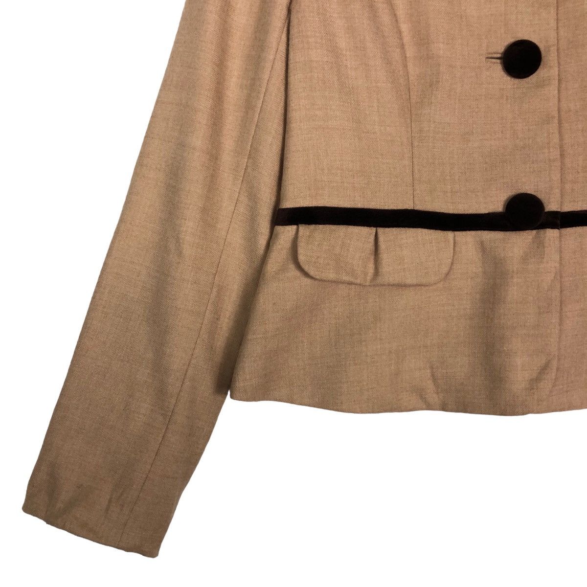 Issey Miyake 🔥Vtg Cropped Jacket Courreges Japan Issey Miyake Size M / US 6-8 / IT 42-44 - 4 Thumbnail