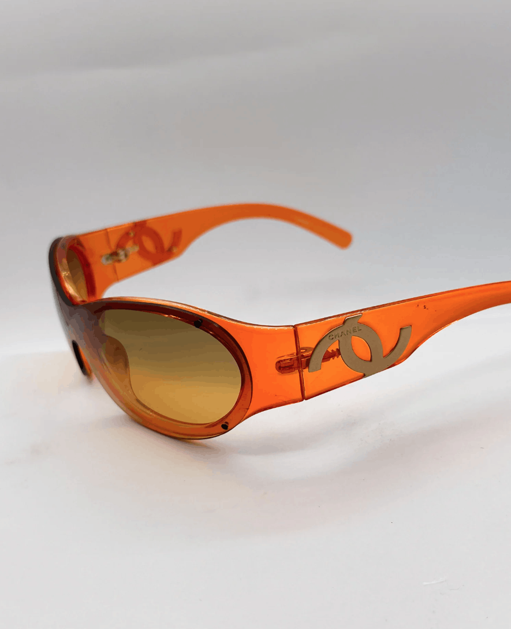 Chanel CHANEL Sunglasses 5073 Rimless Rhinestone Vintage 4017 Size ONE SIZE - 2 Thumbnail