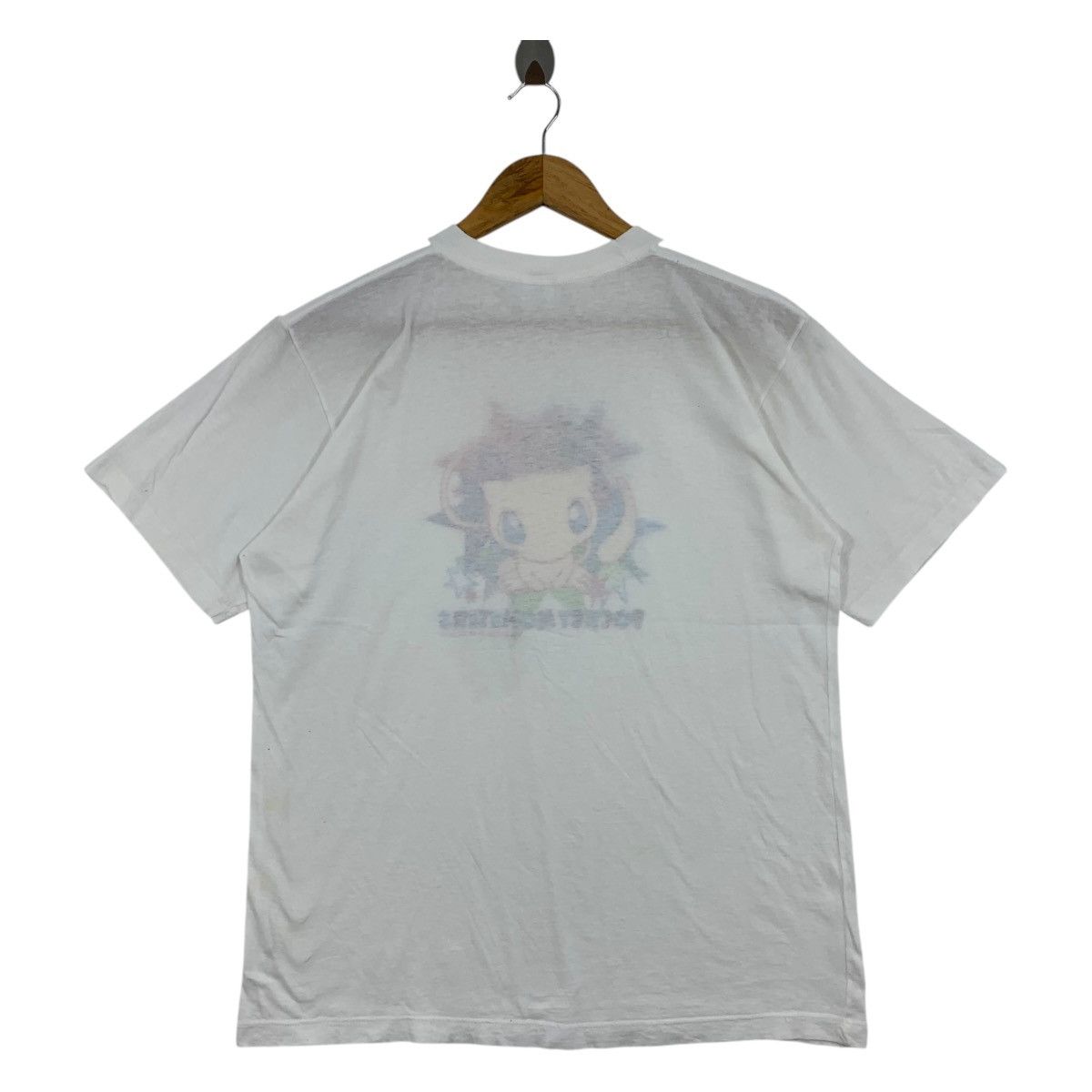 Anime × Nintendo × Vintage Vintage POCKET MONSTER nintendo games cartoon banpresto tee Size US M / EU 48-50 / 2 - 4 Thumbnail