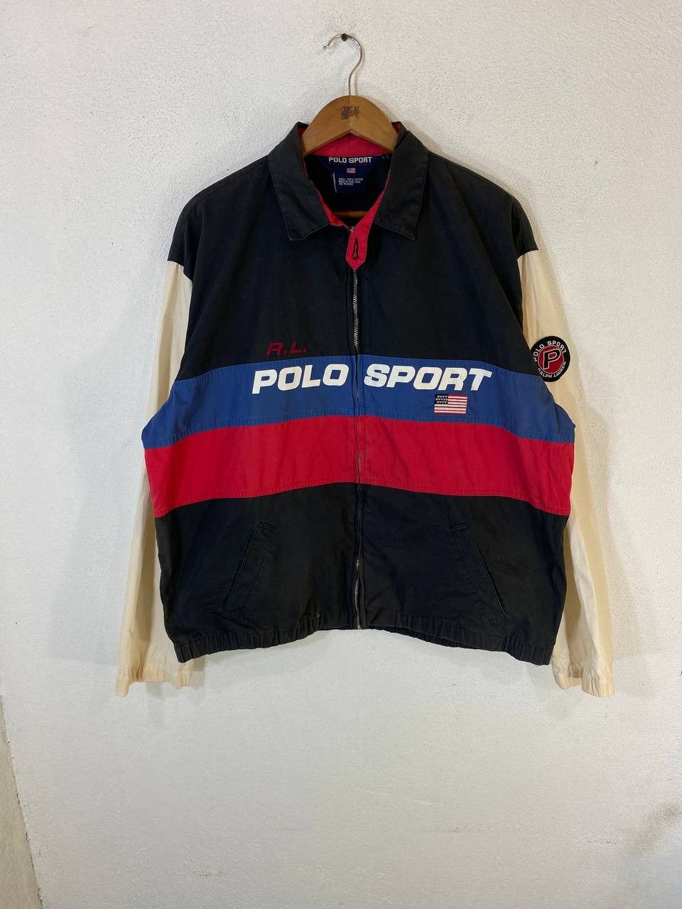 Polo Ralph Lauren vintage polo sport ralph lauren nice design jacket Size US L / EU 52-54 / 3 - 1 Thumbnail
