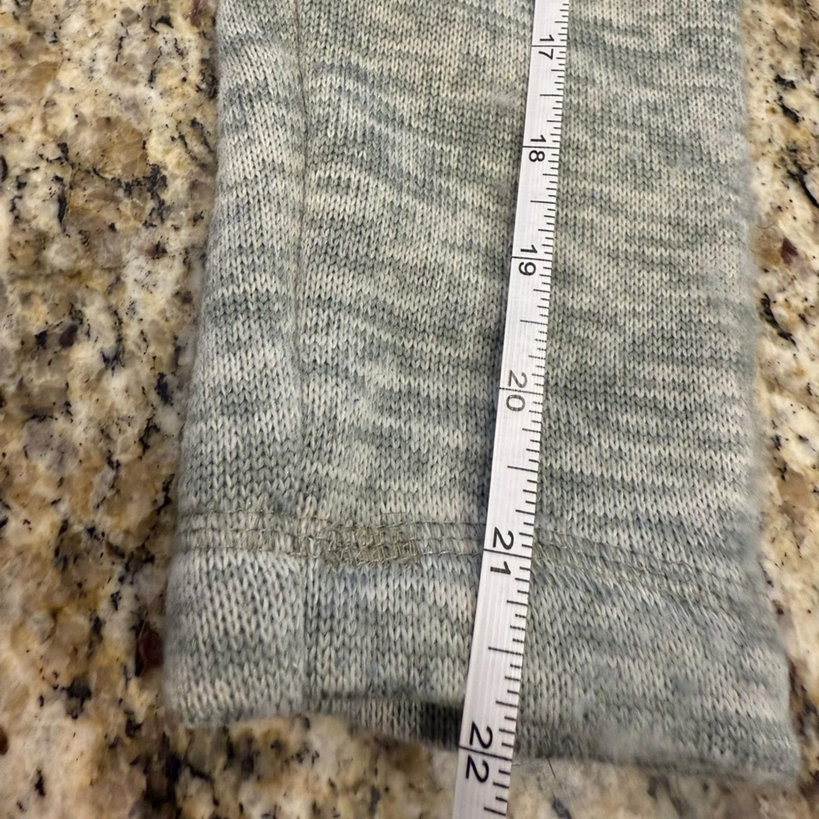 Lands' End Land’s End turtleneck fleece lined gray sweatshirt SZ M Size M / US 6-8 / IT 42-44 - 12 Thumbnail