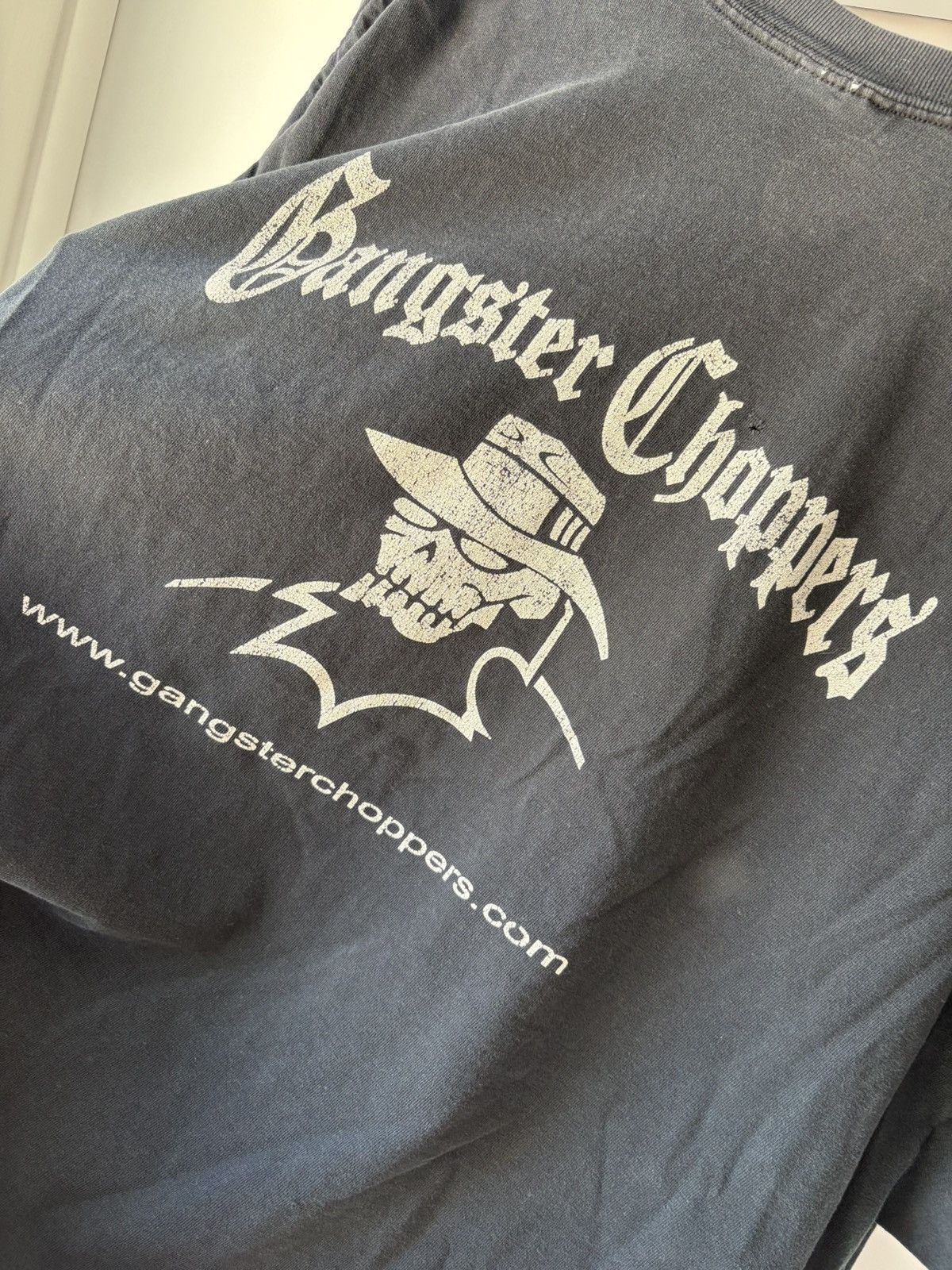 Vintage Vintage Gangster Choppers Tee Size US XXL / EU 58 / 5 - 2 Thumbnail