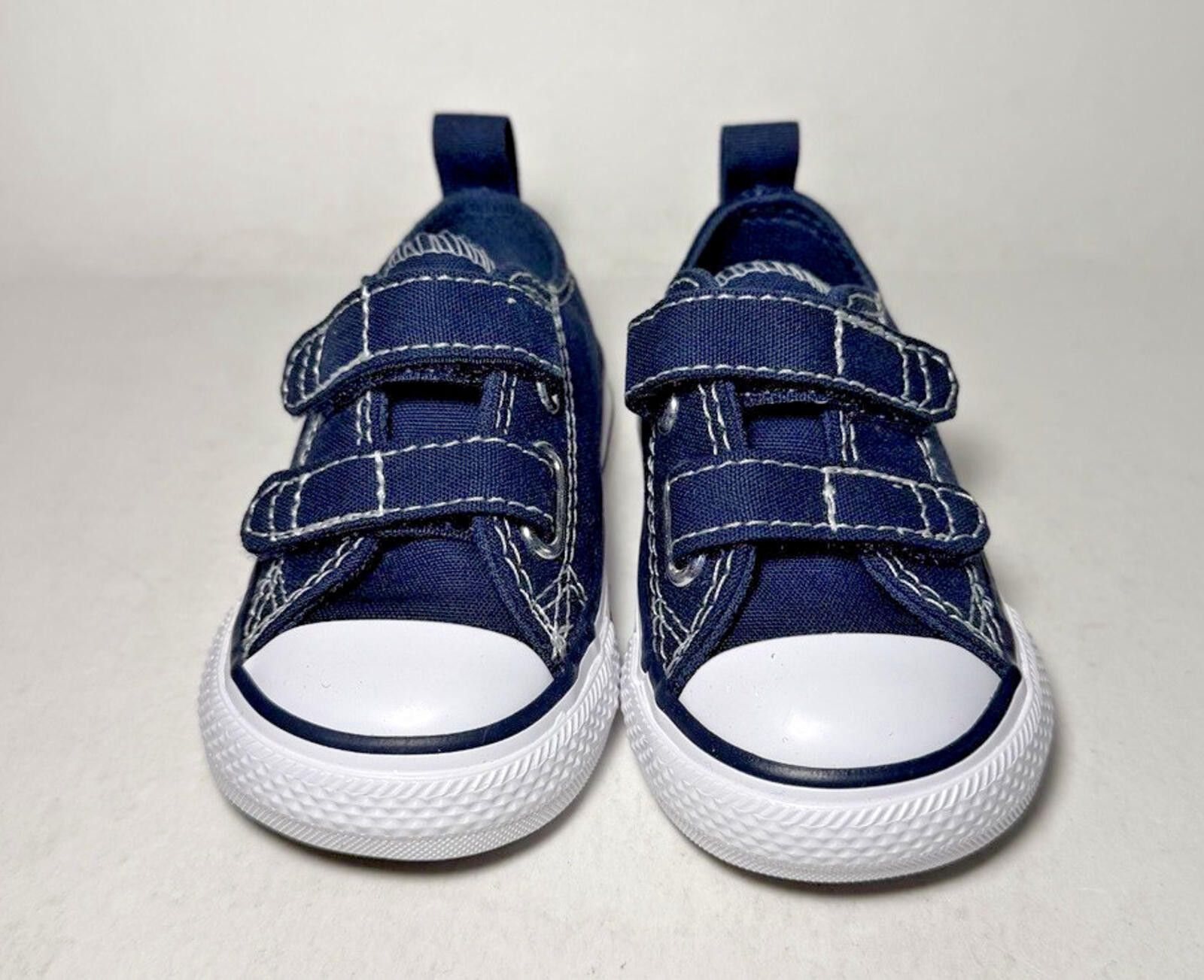 Converse Converse Chuck Taylor All Star CT 2V OX Shoes Navy/White Size US 5 / EU 37 - 2 Thumbnail