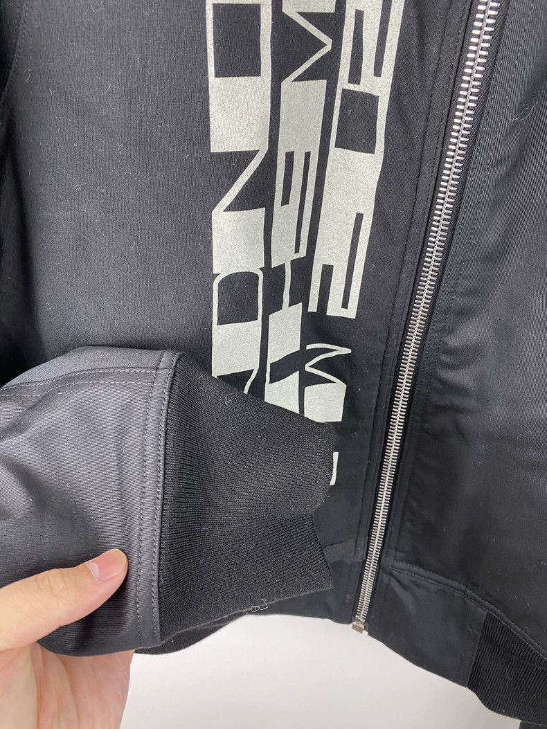 Rick Owens Rick owens Patchwork logo ma1 baseball jacket Size US L / EU 52-54 / 3 - 6 Thumbnail