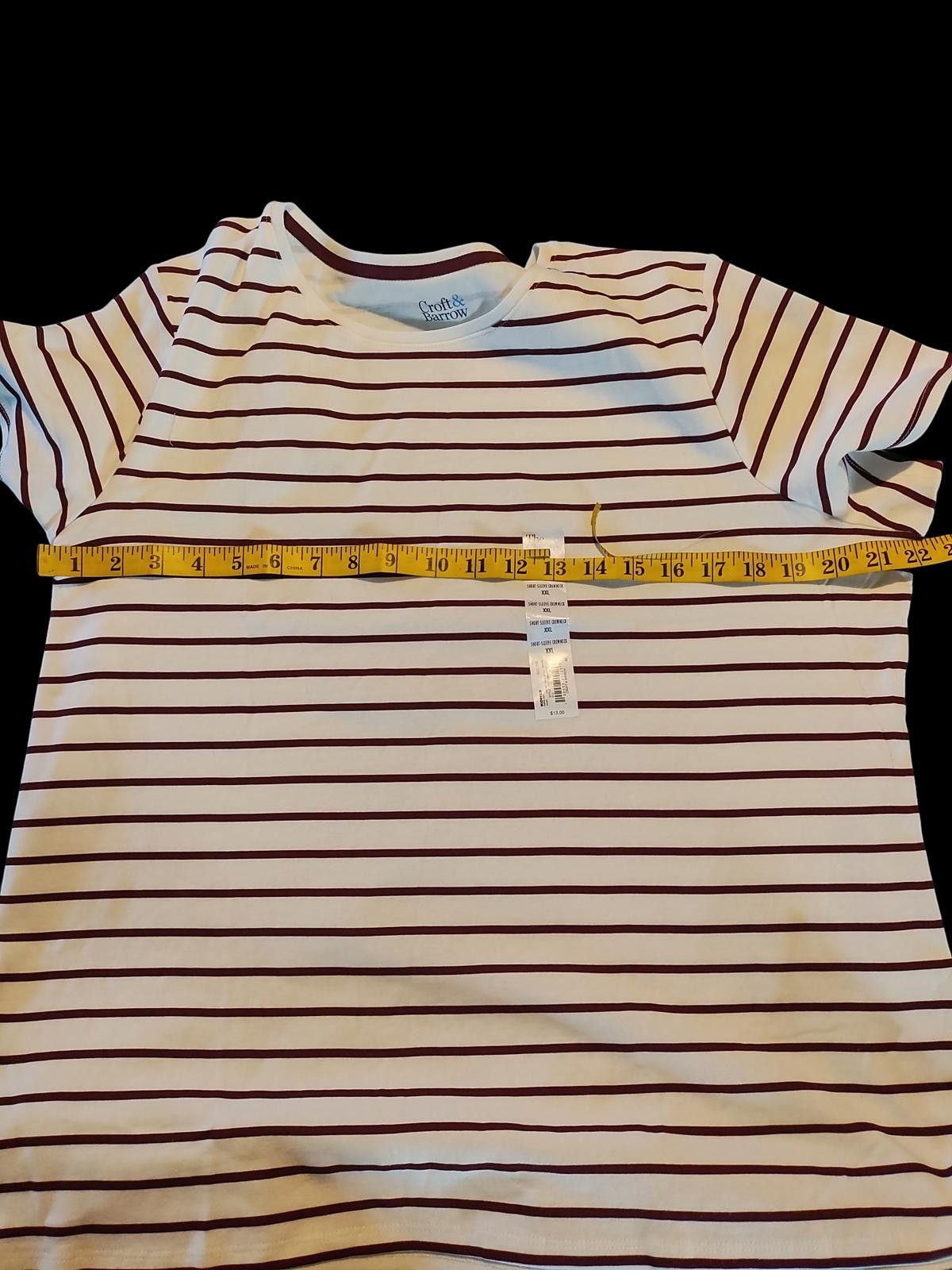 Croft & Barrow Croft & Barrow Women's Classic Short Sleeve Tee Size XXL / US 16-18 / IT 52-54 - 9 Thumbnail
