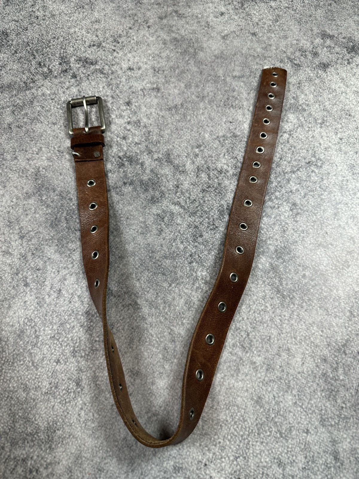 Calvin Klein Y2K Calvin Klein CK Logo Belts Full Hole Hype Streetwear Alt Size ONE SIZE - 3 Thumbnail