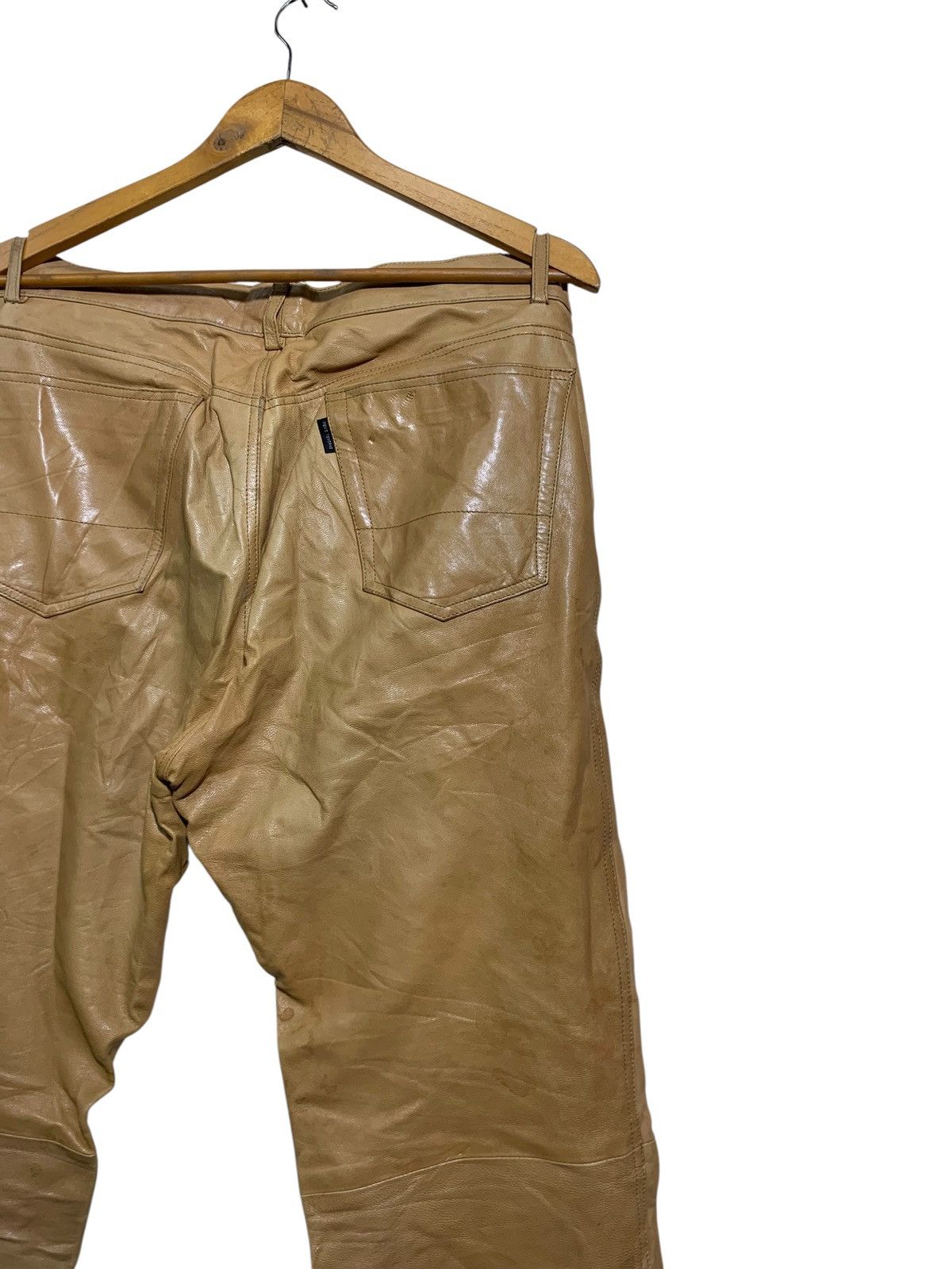 Japanese Brand 🔥MENS TENORAS LEATHER PANT W35 Size US 35 - 7 Thumbnail