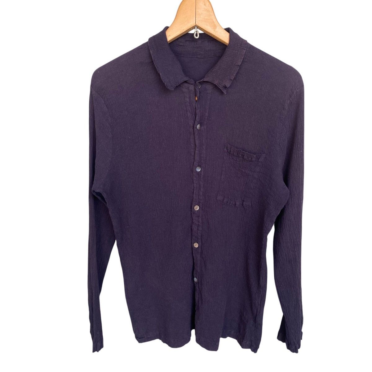 Issey Miyake ‼️LAST DROP‼️Tsumori Chisato Issey Miyake Ruffle Crinkle Shirt Size S / US 4 / IT 40 - 2 Thumbnail