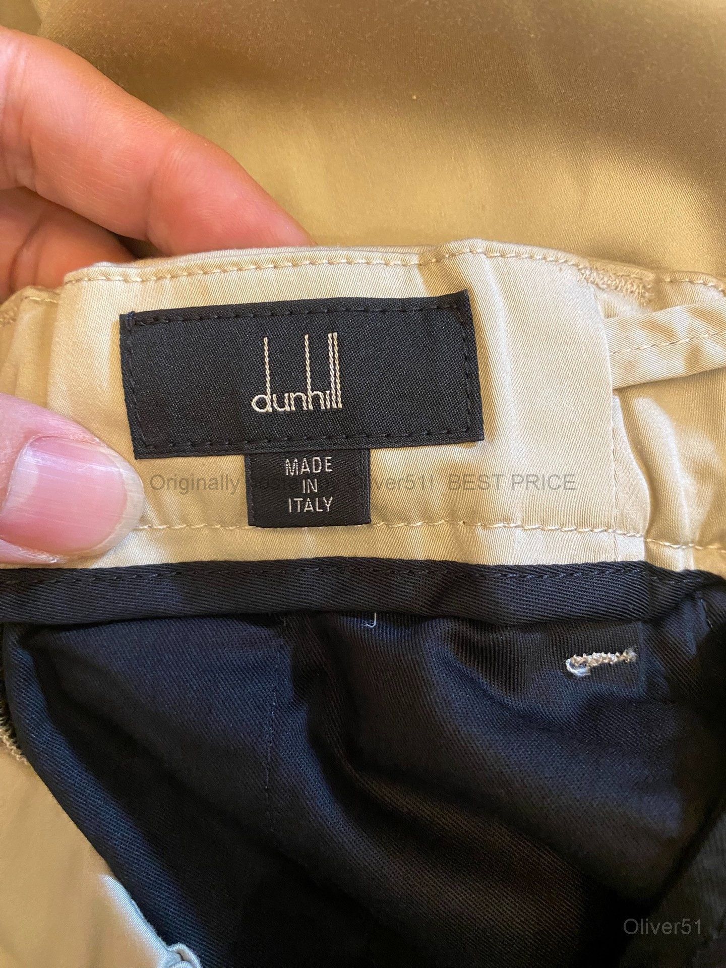 Alfred Dunhill dunhill Made in Italy Elastic Waist Cropped BFAJIJK413 ...