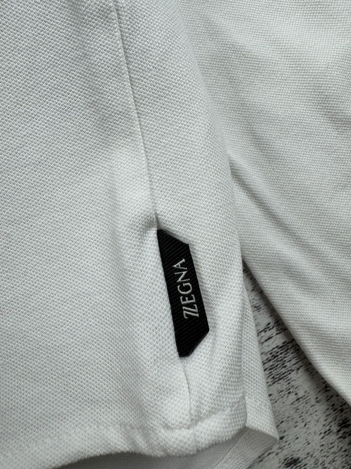 Z Zegna Vintage Z Zegna White Luxury Medium Classic Longsleeve Luxury Button Blank Shirt Size US M / EU 48-50 / 2 - 9 Thumbnail