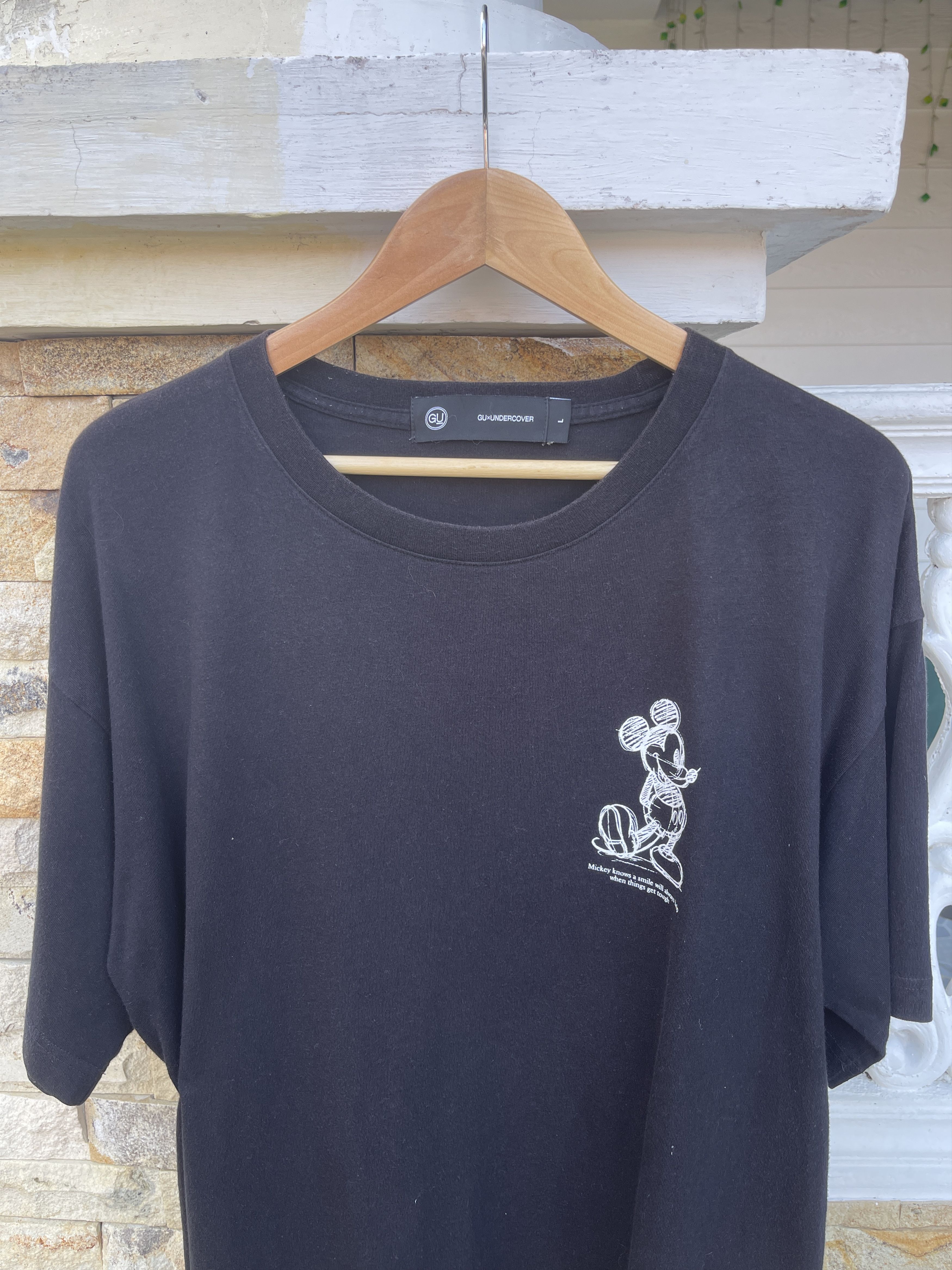 GU × Undercover Last Drop🔥Rare🔥Vintage GU x UNDERCOVER Mickey Disney T-Shirt Size US L / EU 52-54 / 3 - 3 Thumbnail