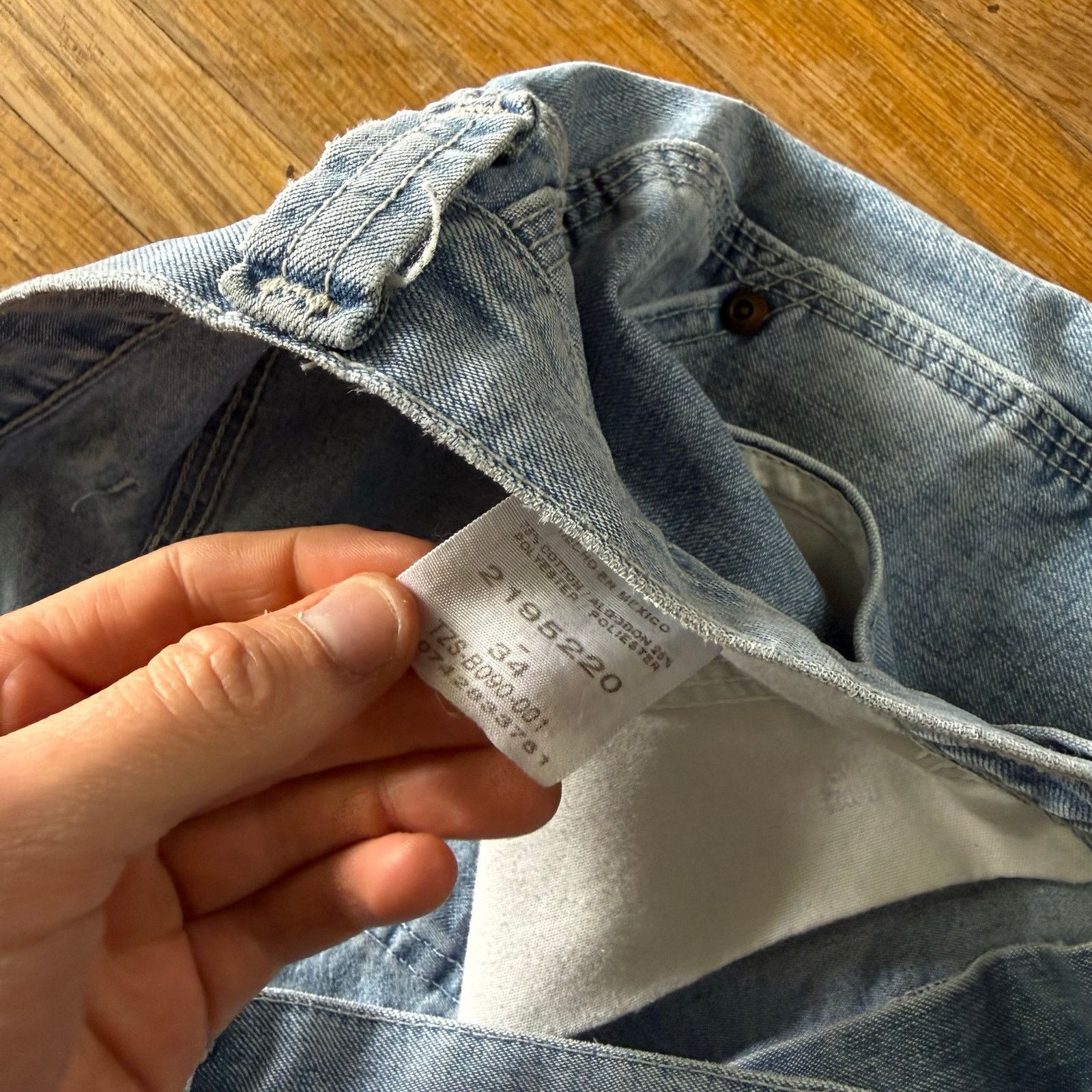 Lee Vintage Y2K Lee Denim Carpenter Jorts Sz 34 Size US 34 / EU 50 - 4 Thumbnail