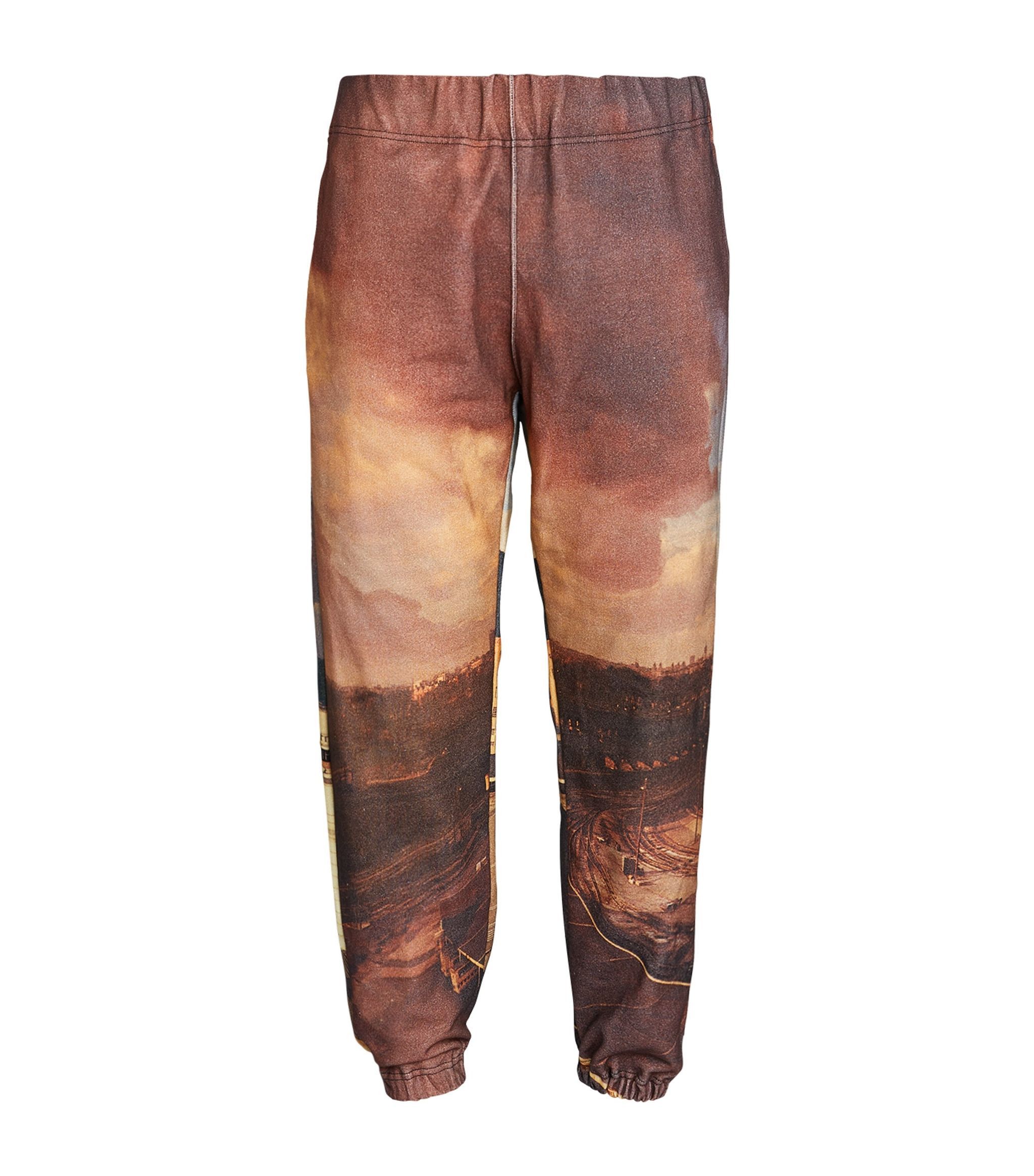 UNDERCOVER PINK FLOYD ANIMALS Printed Sweatpants Bottoms