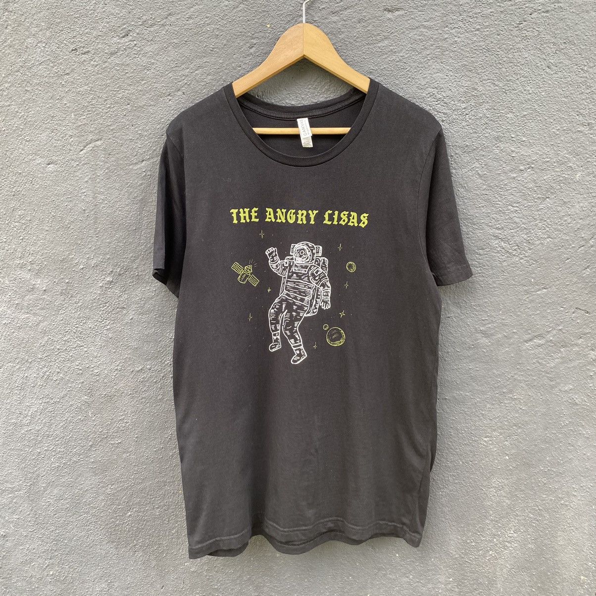 Band Tees Thrashed Faded The Angry Lisas Band ERD GRUNGE TEE Size US L / EU 52-54 / 3 - 1 Thumbnail