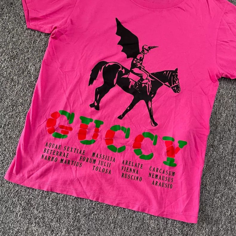 Gucci Gucci Pure cotton large logo short sleeves 2501-Nextarrow Size US XS / EU 42 / 0 - 2 Thumbnail