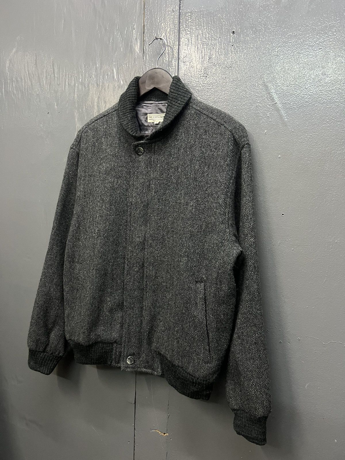 The North Face Vintaege The North Face Wool Fishbone Jacket Size US L / EU 52-54 / 3 - 3 Thumbnail