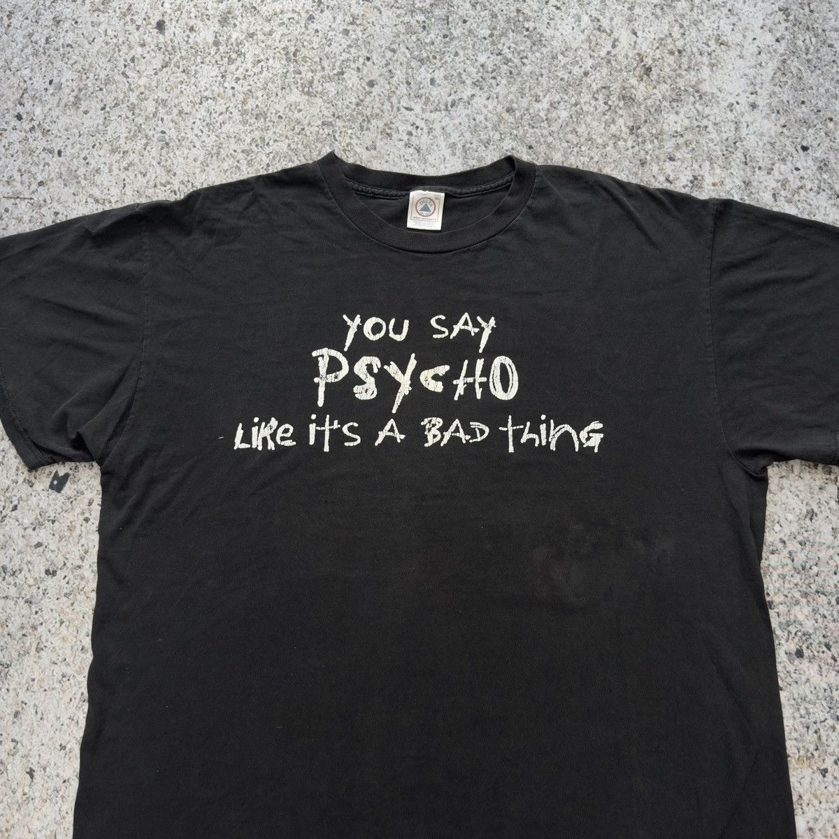 Vintage Vintage Faded Thrashed Psycho Tee ERD Grunge Size US XL / EU 56 / 4 - 3 Thumbnail