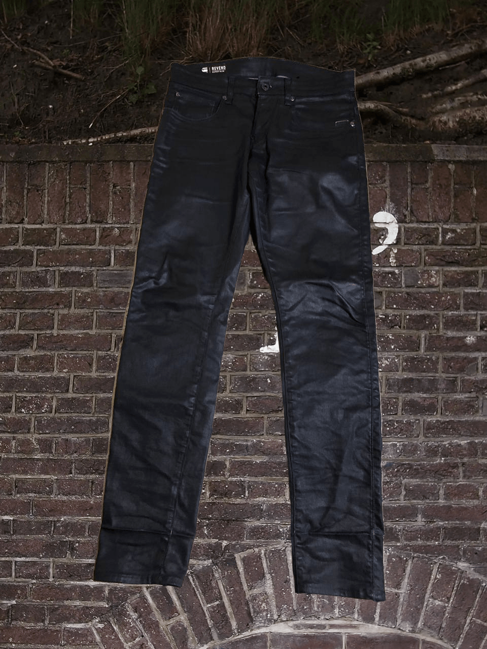 G-Star G Star Raw Jeans Revend Super Slim Denim Cotton Stretch Size US 30 / EU 46 - 1 Thumbnail