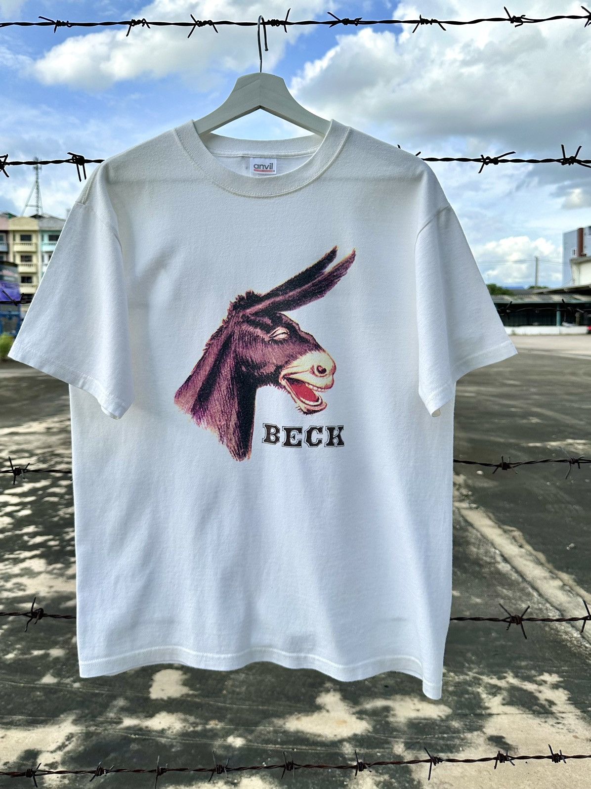 Band Tees × Vintage Vintage BECK Band Odelay Promo 1996 Size US M / EU 48-50 / 2 - 1 Thumbnail