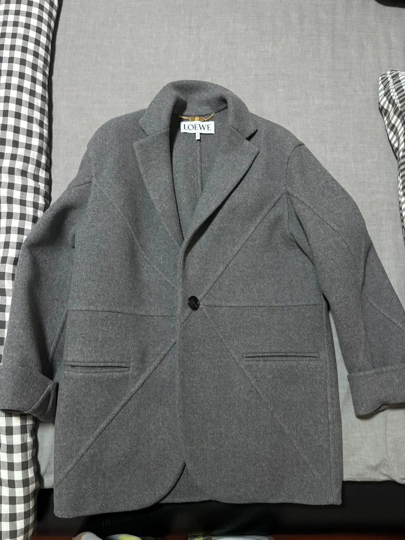 Loewe Loewe A full wool coat Size S / US 4 / IT 40 - 1 Thumbnail