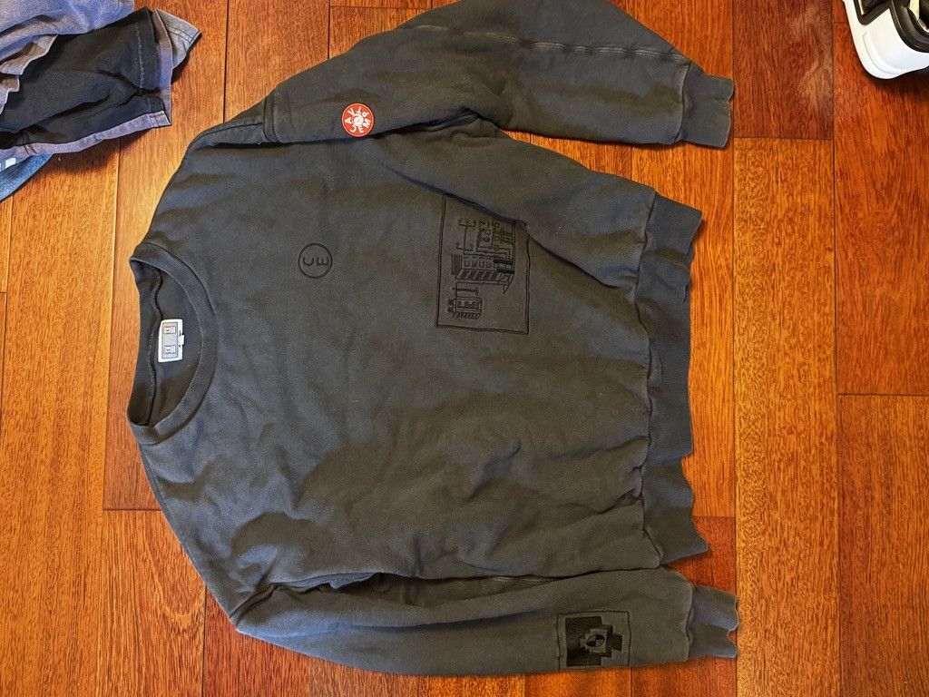 Cav Empt cav empt overdye double face crew Size US L / EU 52-54 / 3 - 2 Thumbnail