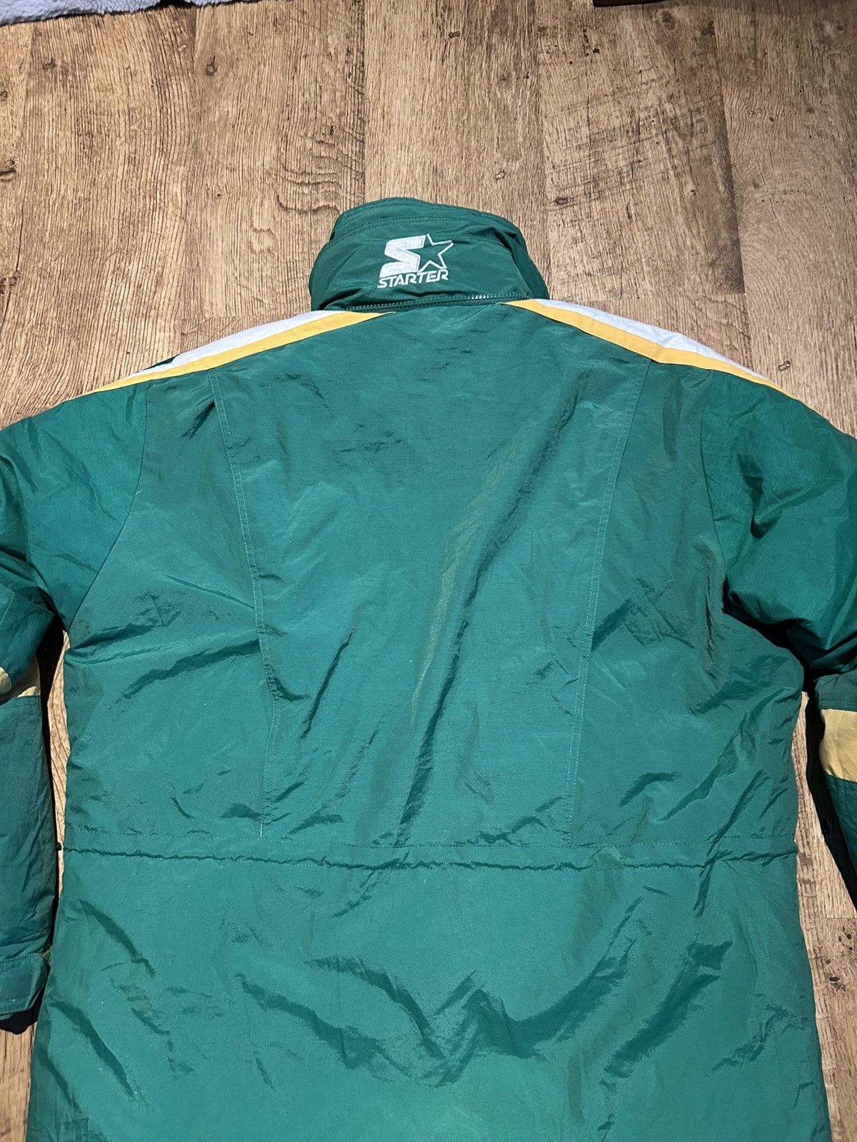 Starter Vintage 90s Boston Celtics Starter Parka Jacket NBA Mens L Size US L / EU 52-54 / 3 - 13 Thumbnail