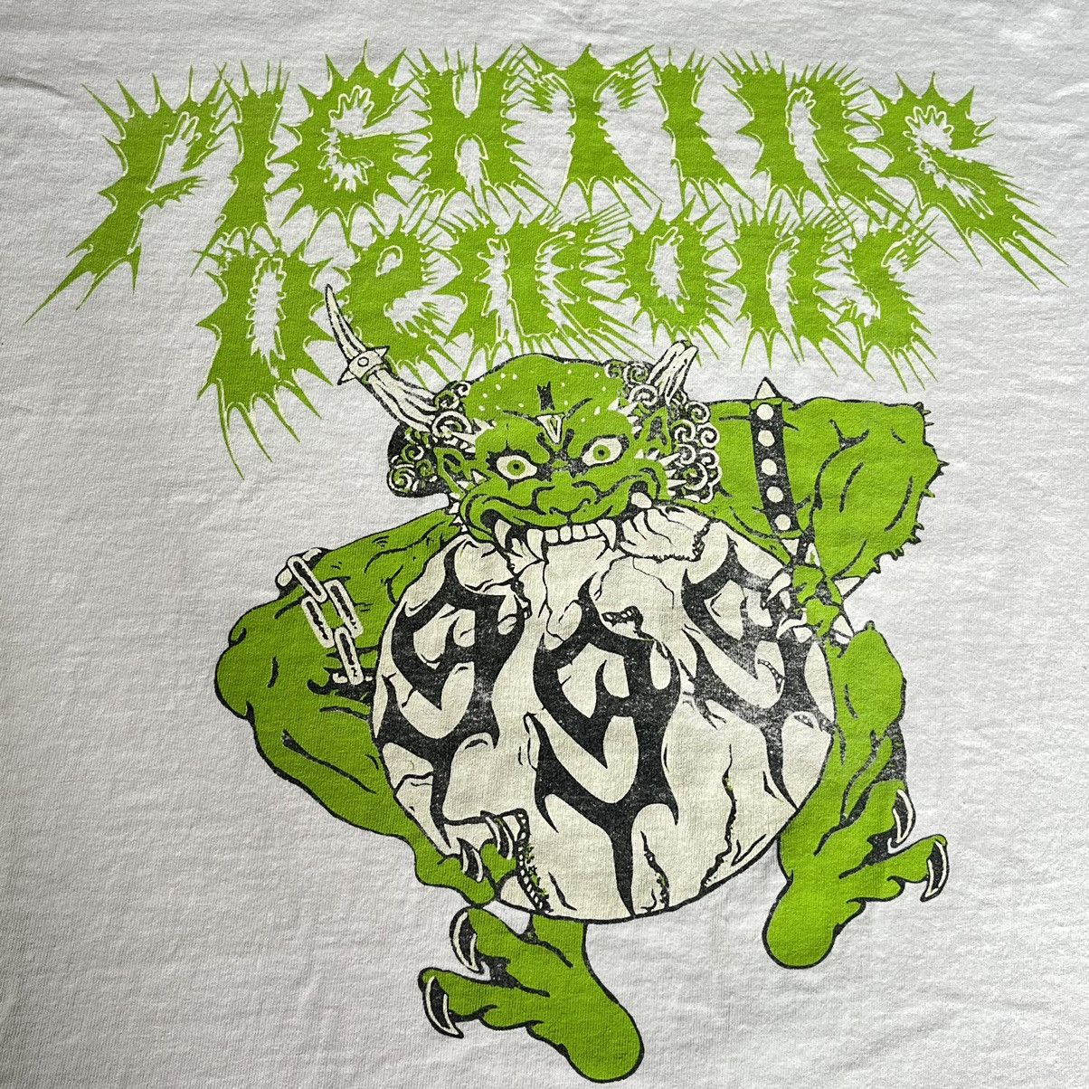 999 Club × Vlone VLONE x Juice Wrld 999 Fighting Demons Graphic Logo T Shirt Size US XL / EU 56 / 4 - 5 Thumbnail
