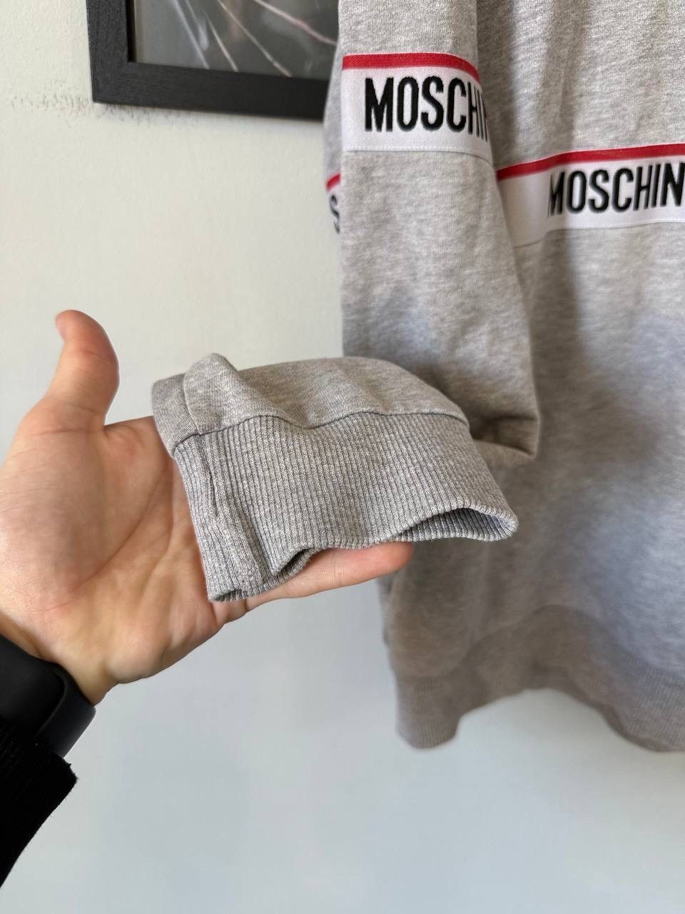 Moschino Vintage luxury Designer Moschino hoodie multi logo Size US L / EU 52-54 / 3 - 7 Thumbnail