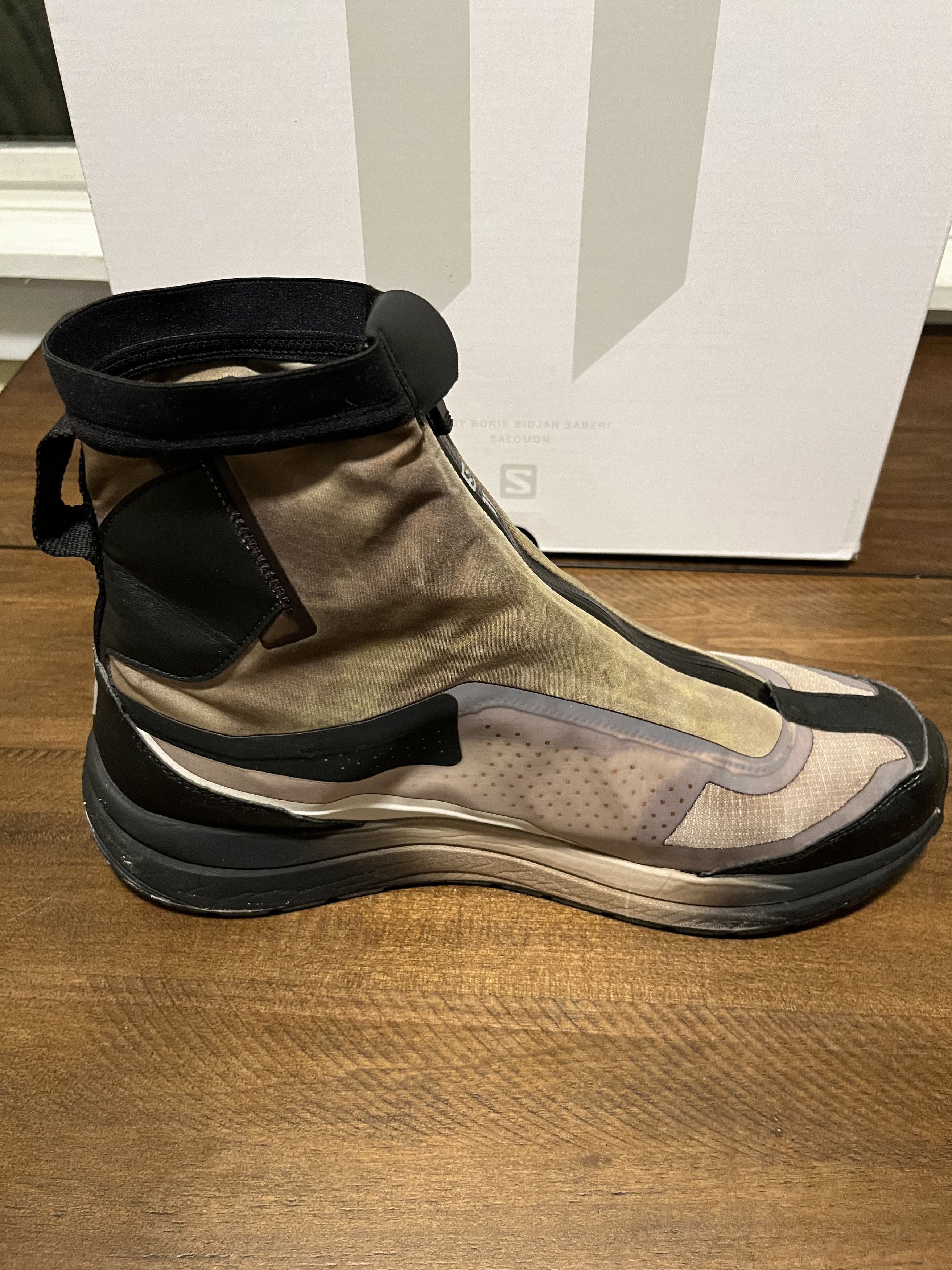 11 By Boris Bidjan Saberi Salomon Edition Bamba 2 High GTX Sneakers Size US 12 / EU 45 - 4 Thumbnail