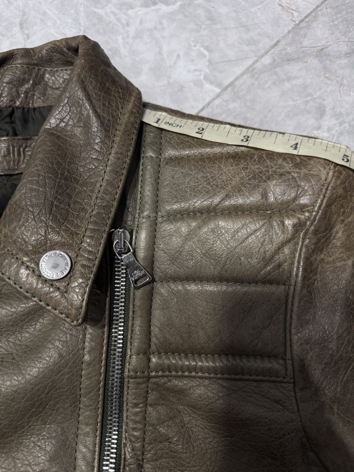 Neil Barrett Neil Barrett Italy Lambskin Leather Biker Jacket - XXS Size US XXS / EU 40 - 15 Thumbnail