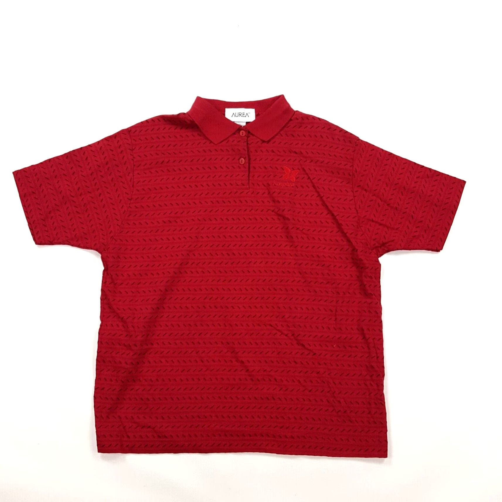 Vintage VINTAGE Kapalua Hawaii Golf Women’s M Red Collared Polo Shirt Size M / US 6-8 / IT 42-44 - 2 Thumbnail