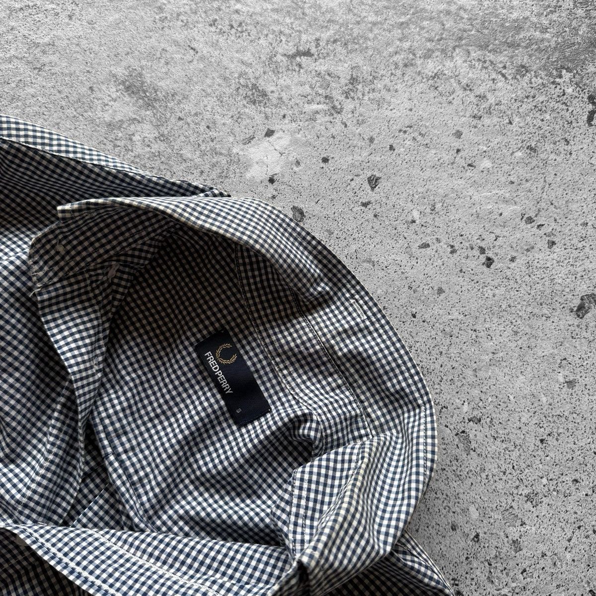 Designer × Fred Perry Fred Perry Check Button Down Long Sleeve Shirt Small Logo Size US S / EU 44-46 / 1 - 7 Thumbnail