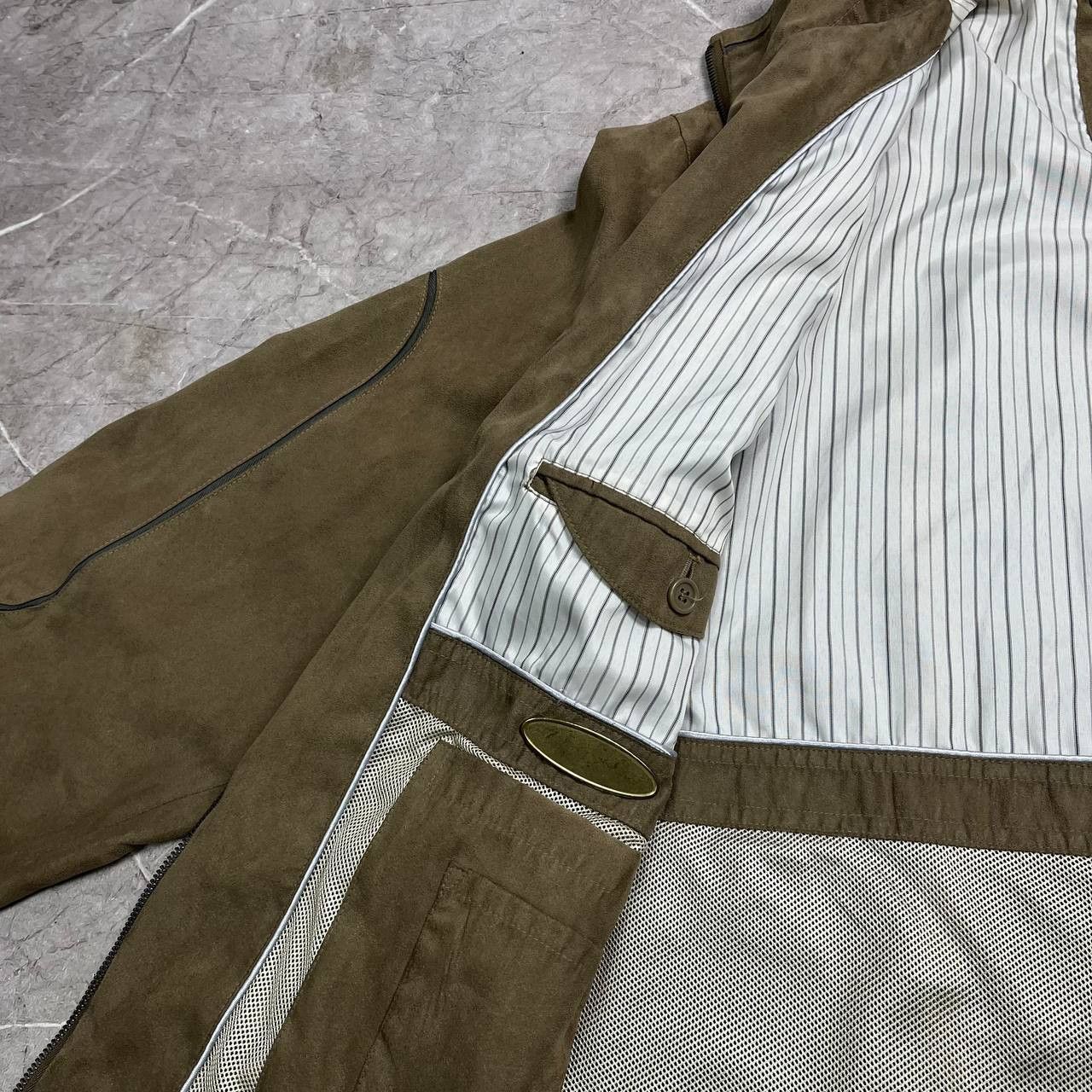 Japanese Brand Vitnage Y2K Avant Gard Leather Jacket Opium Rare 90s Casual Size US XXL / EU 58 / 5 - 12 Thumbnail