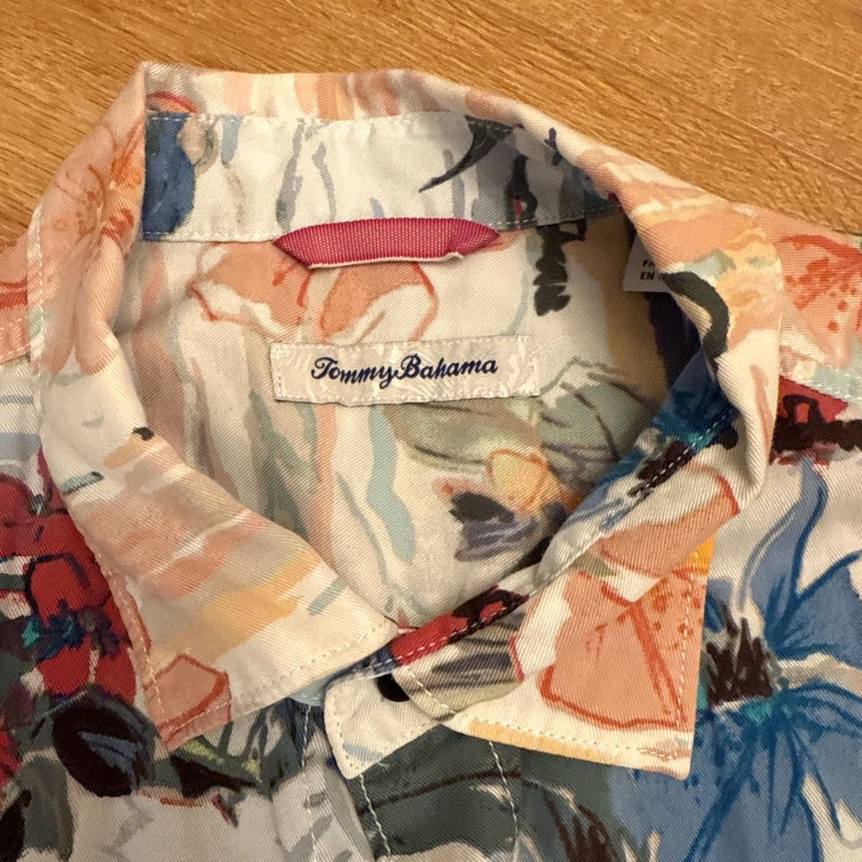 Tommy Bahama Tommy Bahama Shirt Mens L Surf Floral Oasis All Over Print Hawaiian Camp Cruise Size US L / EU 52-54 / 3 - 4 Thumbnail