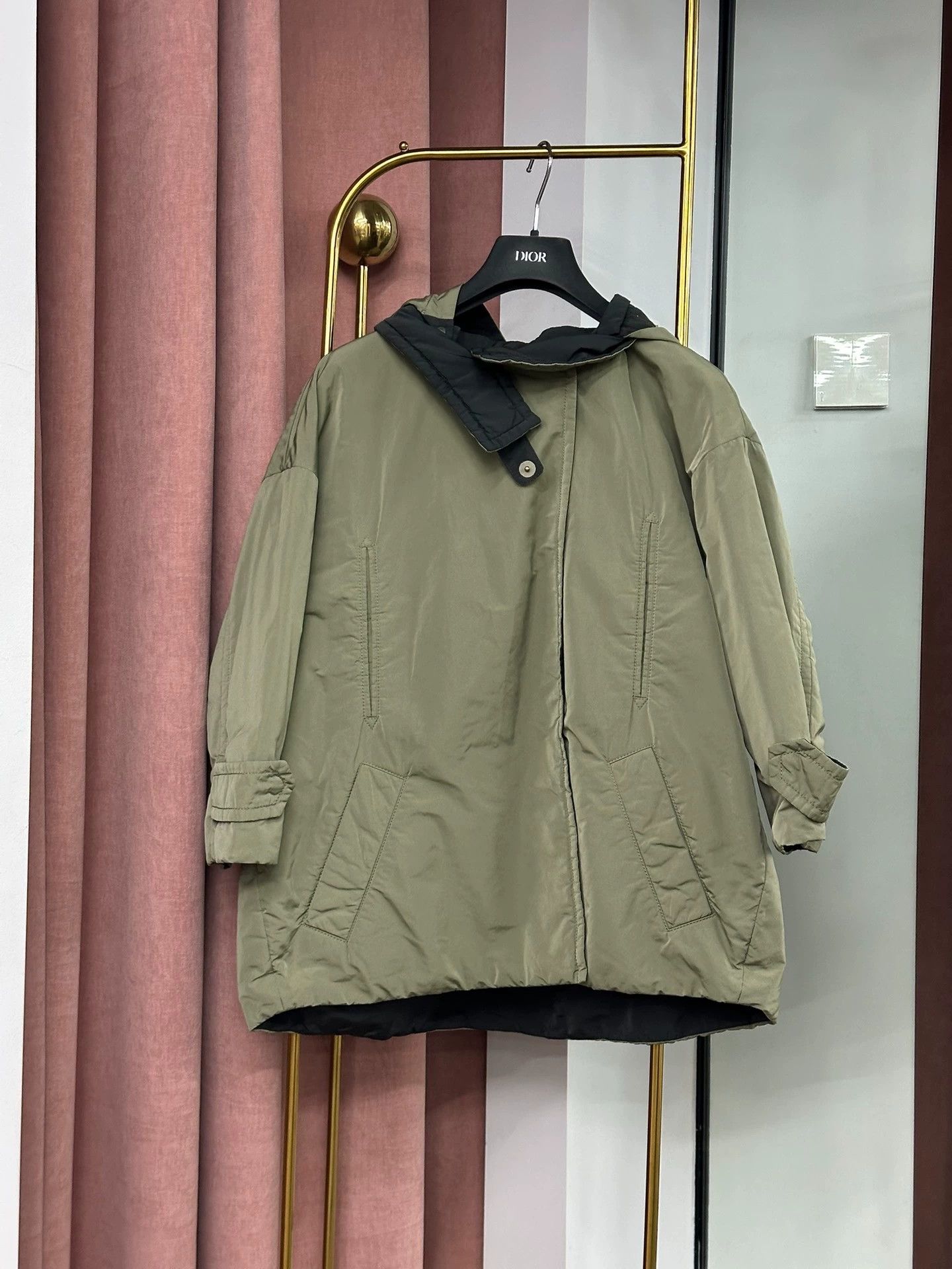 Brunello Cucinelli Brunello Cucinelli Green Detachable Hood Jacket Size US M / EU 48-50 / 2 - 1 Thumbnail