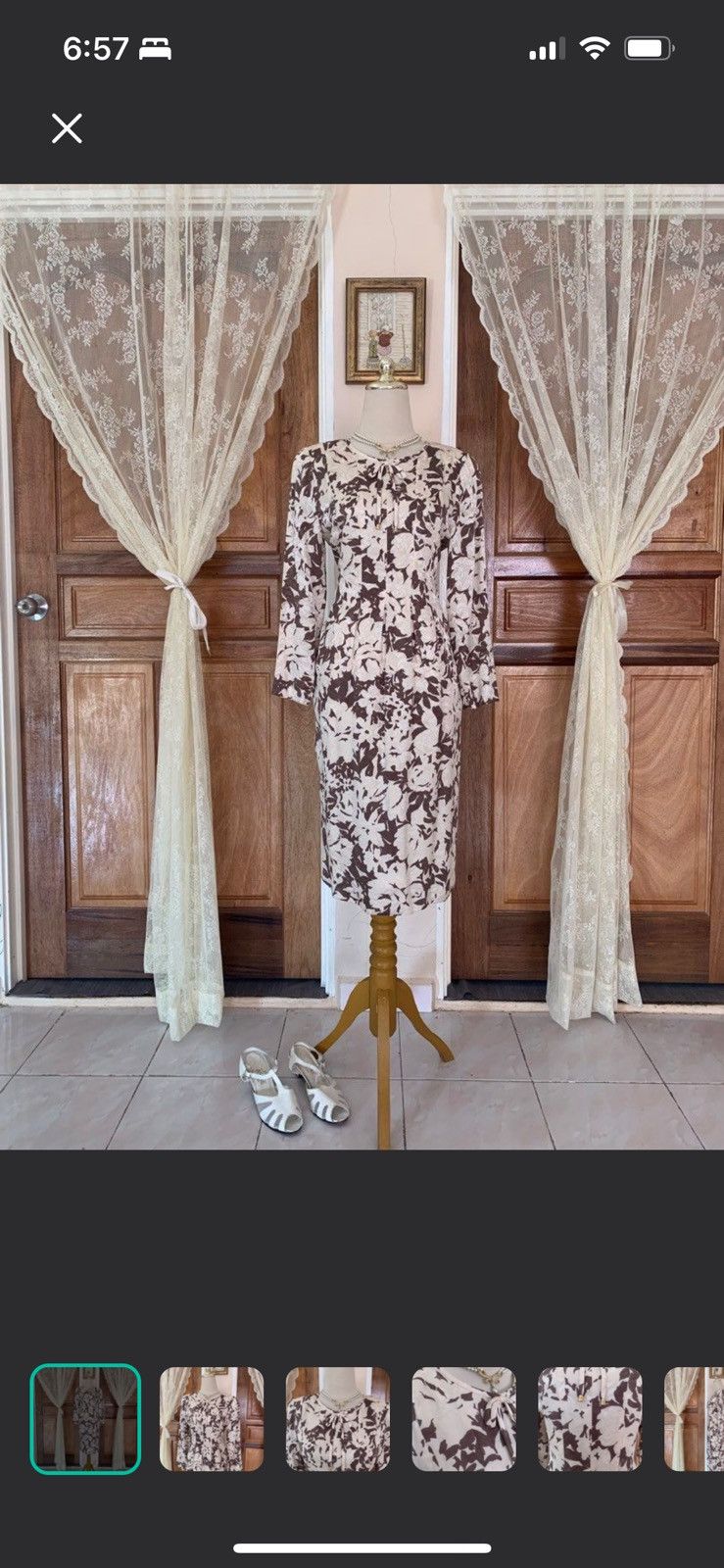 Pierre Balmain Pierre Balmain Vintage Silk Dress Size M / US 6-8 / IT 42-44 - 1 Thumbnail
